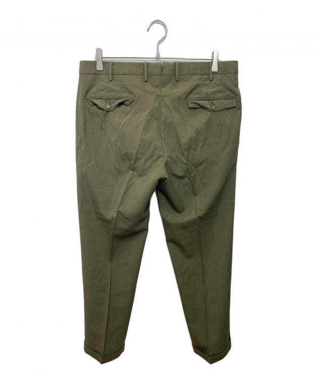 85 新品 ピーティーゼロウーノ PT01 スラックス GREEN グレー 48