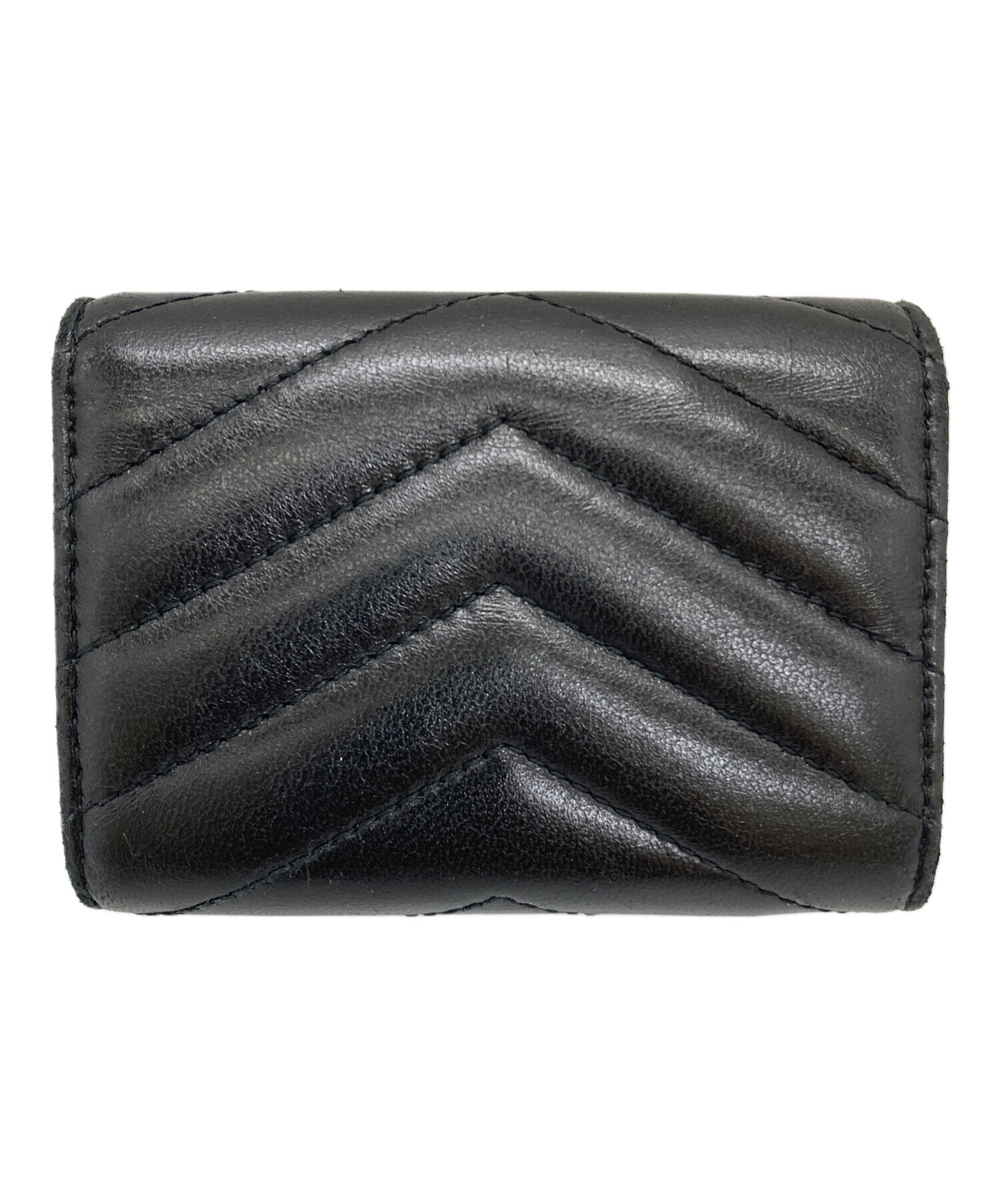 中古・古着通販】Saint Laurent Paris (サンローランパリ) 3つ折り財布