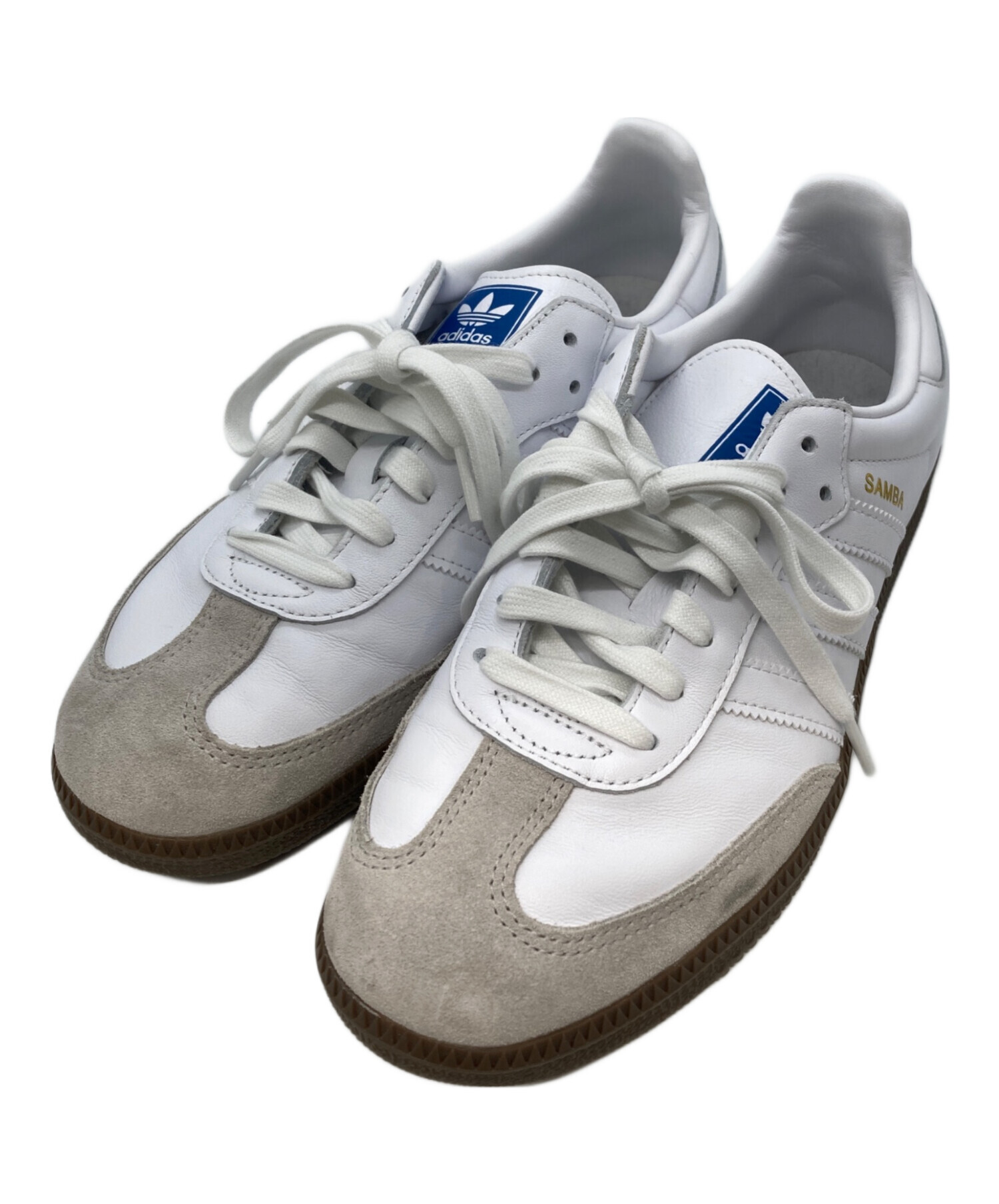 中古・古着通販】adidas (アディダス) Samba OG ホワイト サイズ:26.5