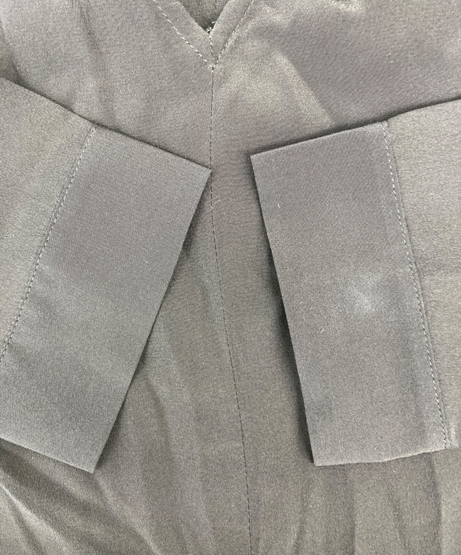 中古・古着通販】MIU MIU (ミュウミュウ) シルクワンピース ブラック