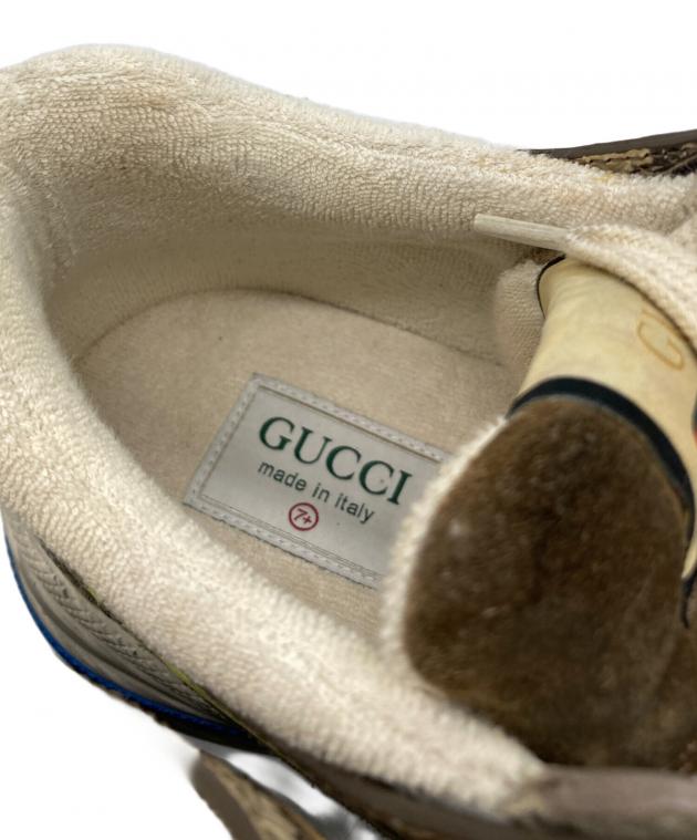中古・古着通販】GUCCI (グッチ) ウルトラペーススニーカー ブラウン