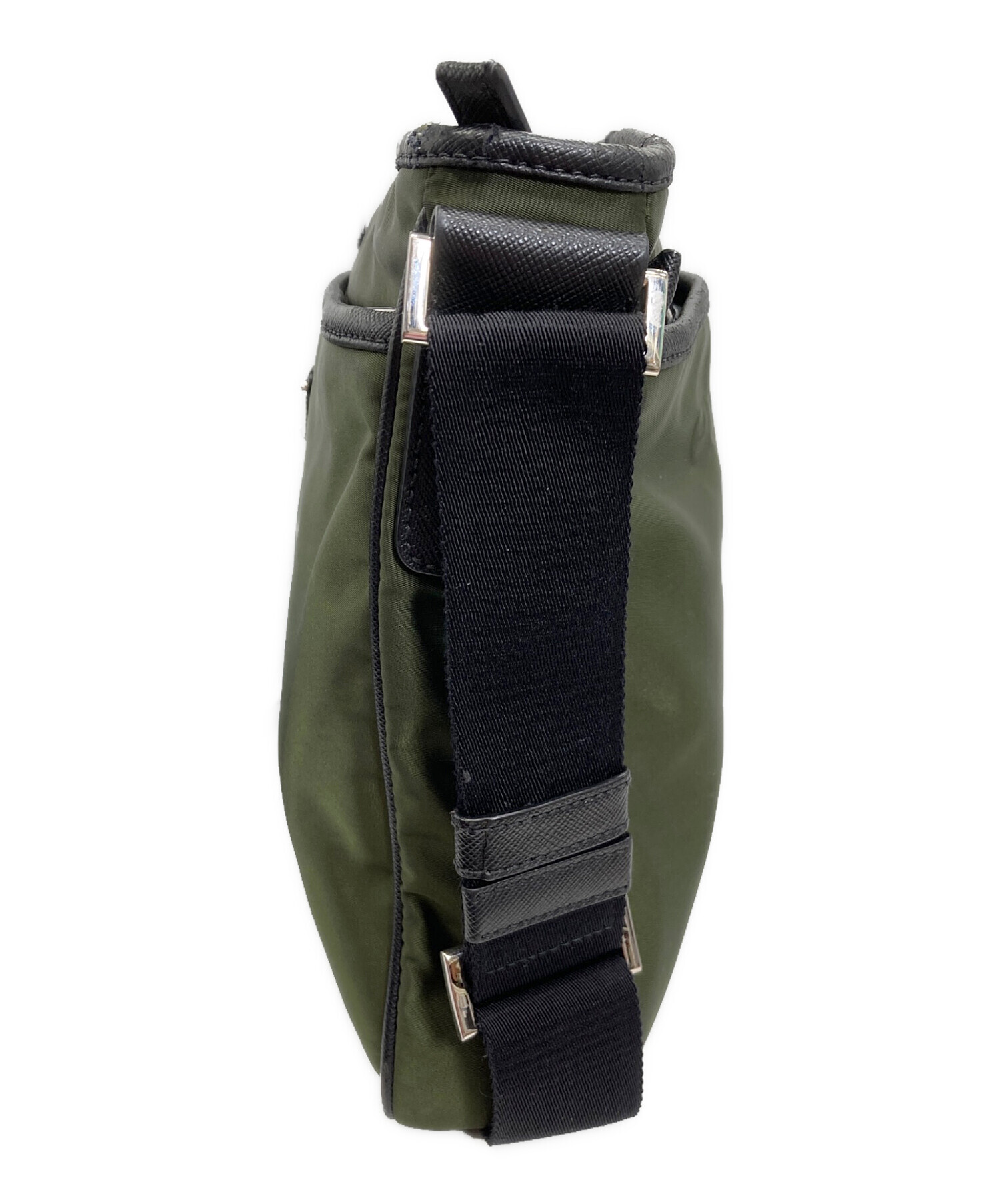 中古・古着通販】PRADA (プラダ) ショルダーバッグ グリーン｜ブランド