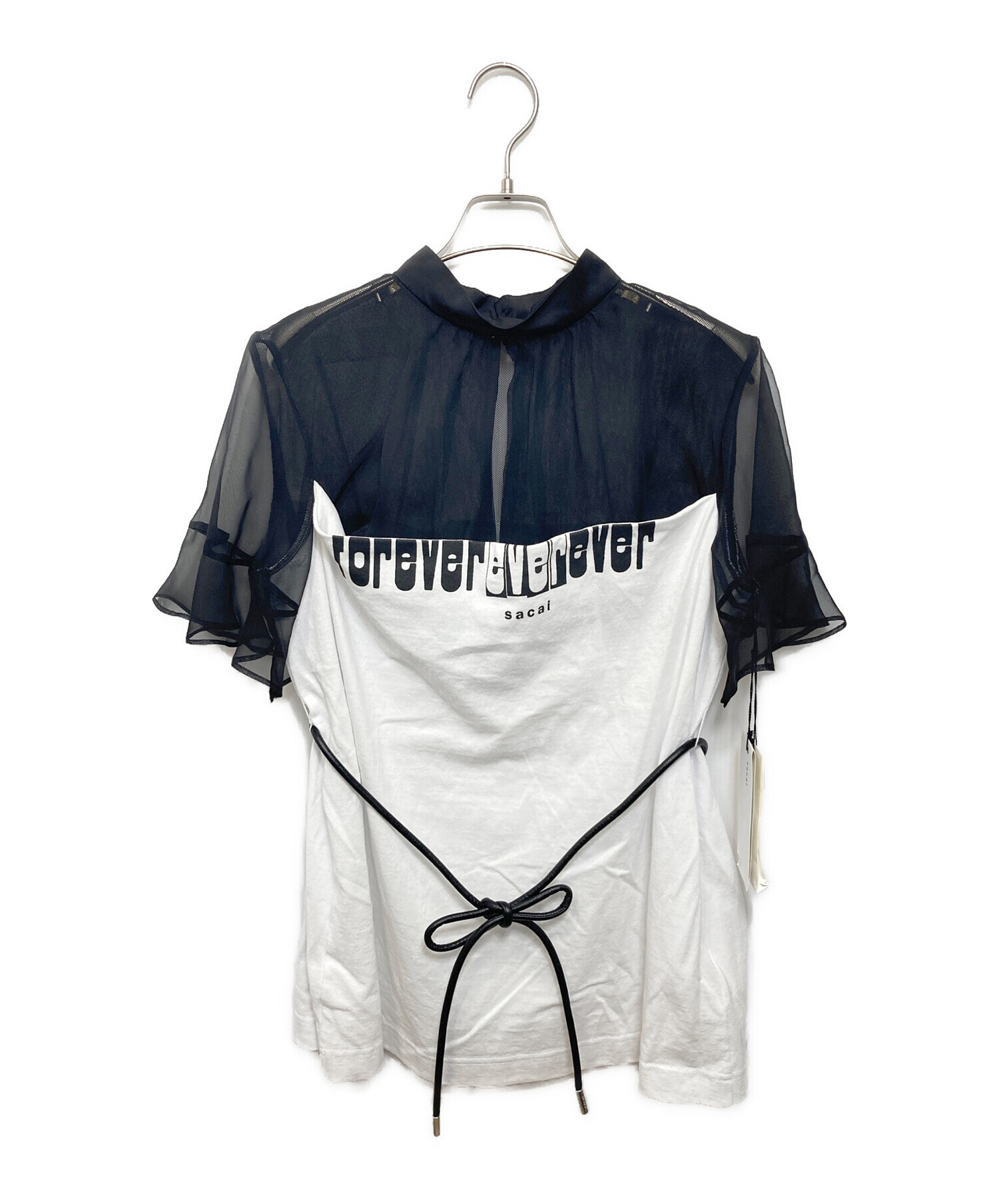 中古・古着通販】sacai (サカイ) Forever Top ホワイト サイズ:3