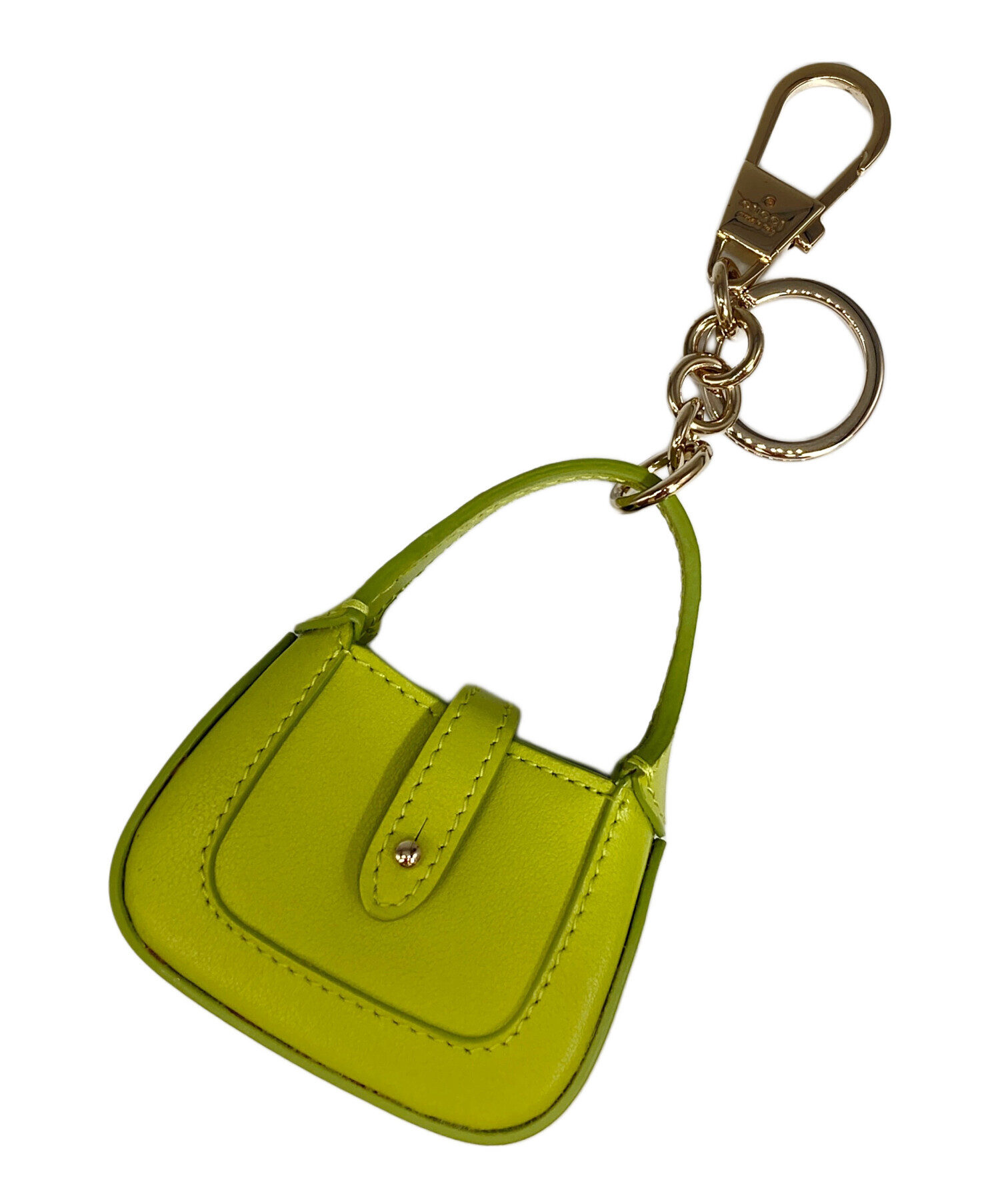 中古・古着通販】GUCCI (グッチ) キーホルダー 黄緑｜ブランド・古着