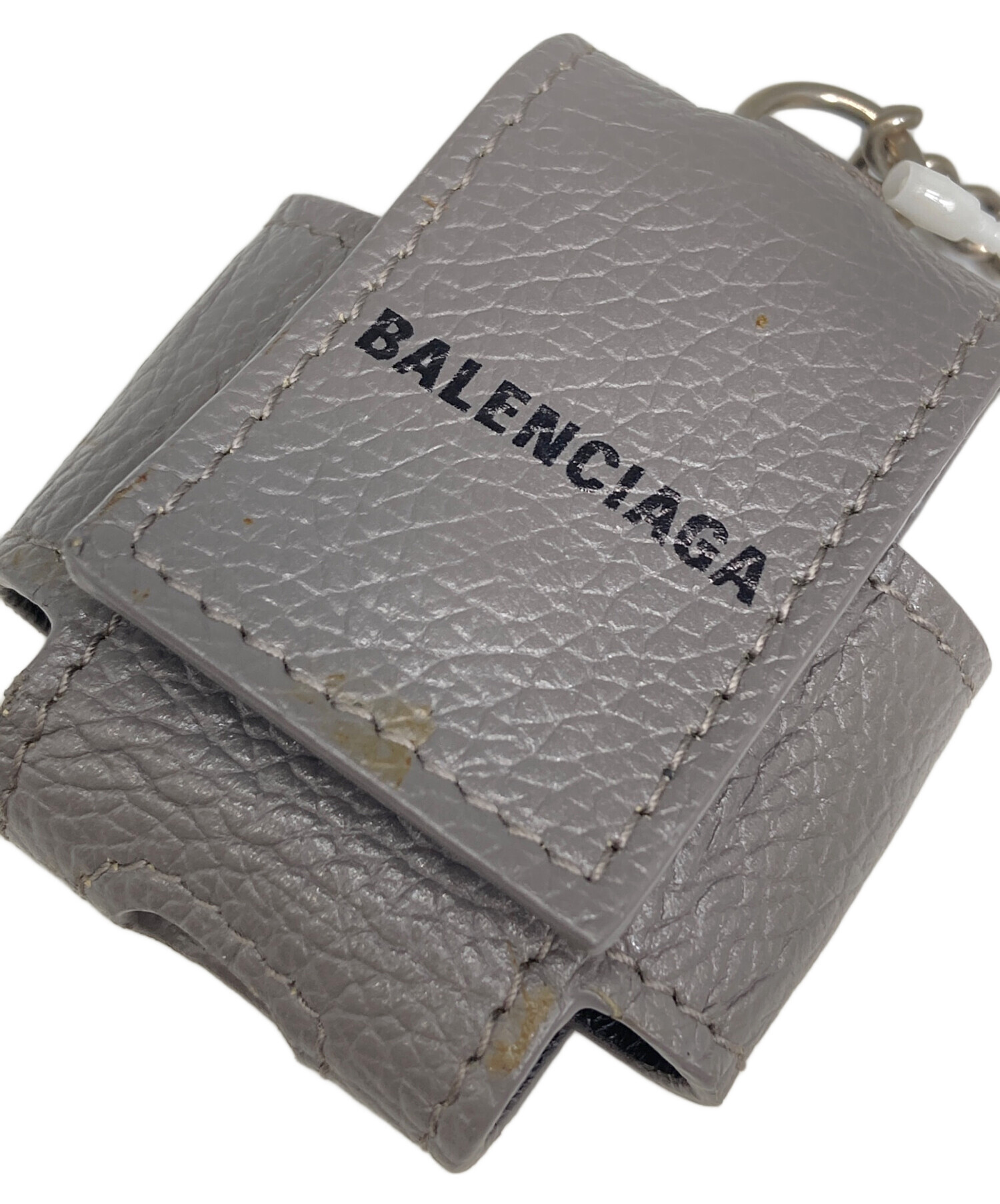 BALENCIAGA グレー イヤホンケース 中古・古着通販】BALENCIAGA (バレンシアガ) イヤホンケース グレー