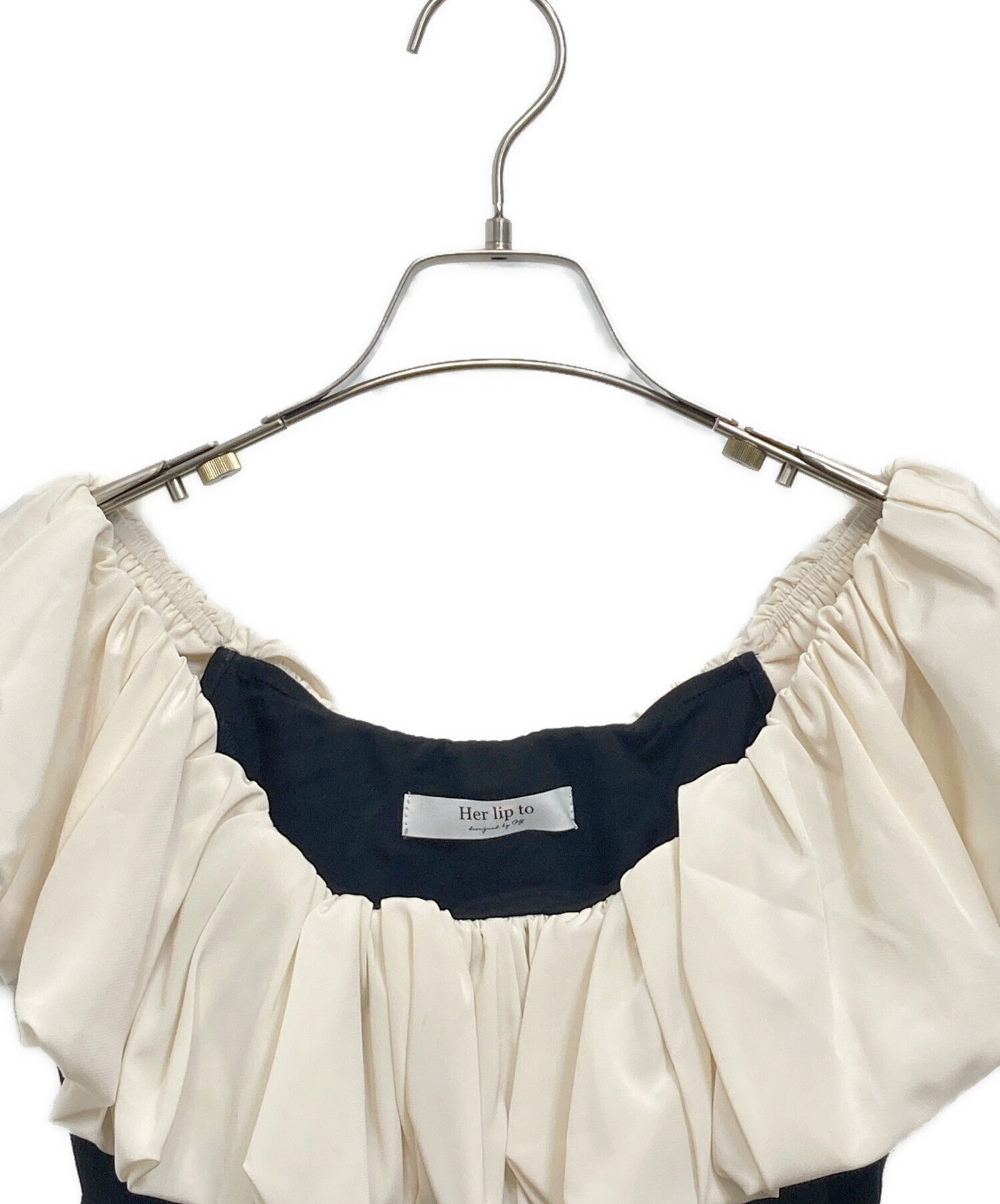 中古・古着通販】HER LIP TO (ハーリップトゥ) Sia Off-the-Shoulder