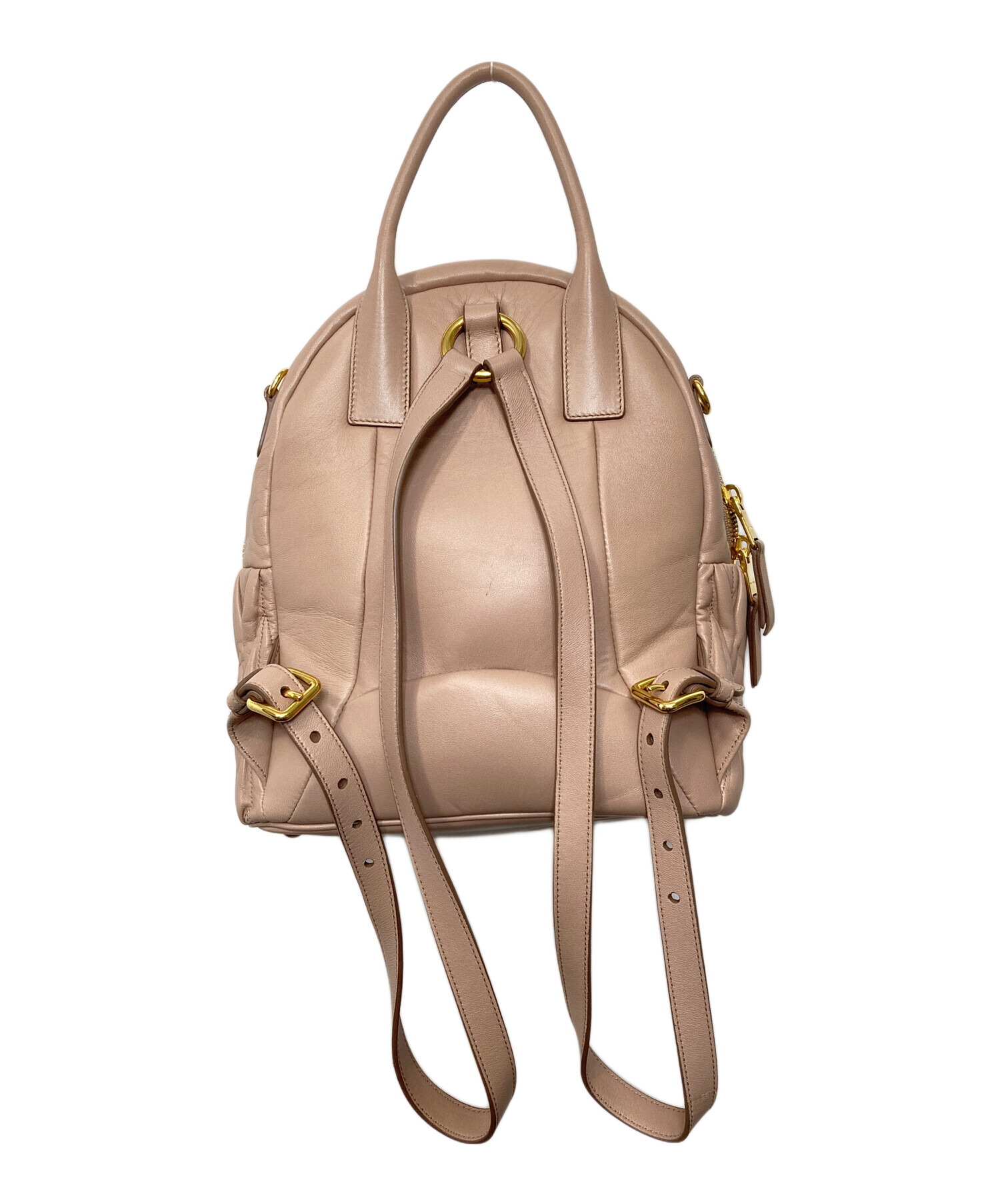 中古・古着通販】MIU MIU (ミュウミュウ) マテラッセ ラムスキンバック