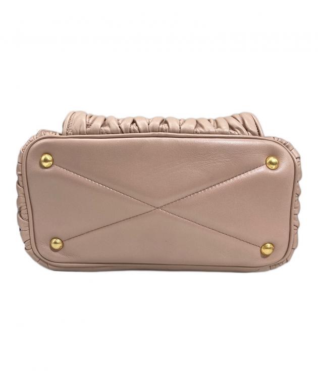 中古・古着通販】MIU MIU (ミュウミュウ) マテラッセ ラムスキンバック