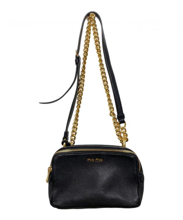 中古・古着通販】MIU MIU (ミュウミュウ) チェーンショルダーバッグ