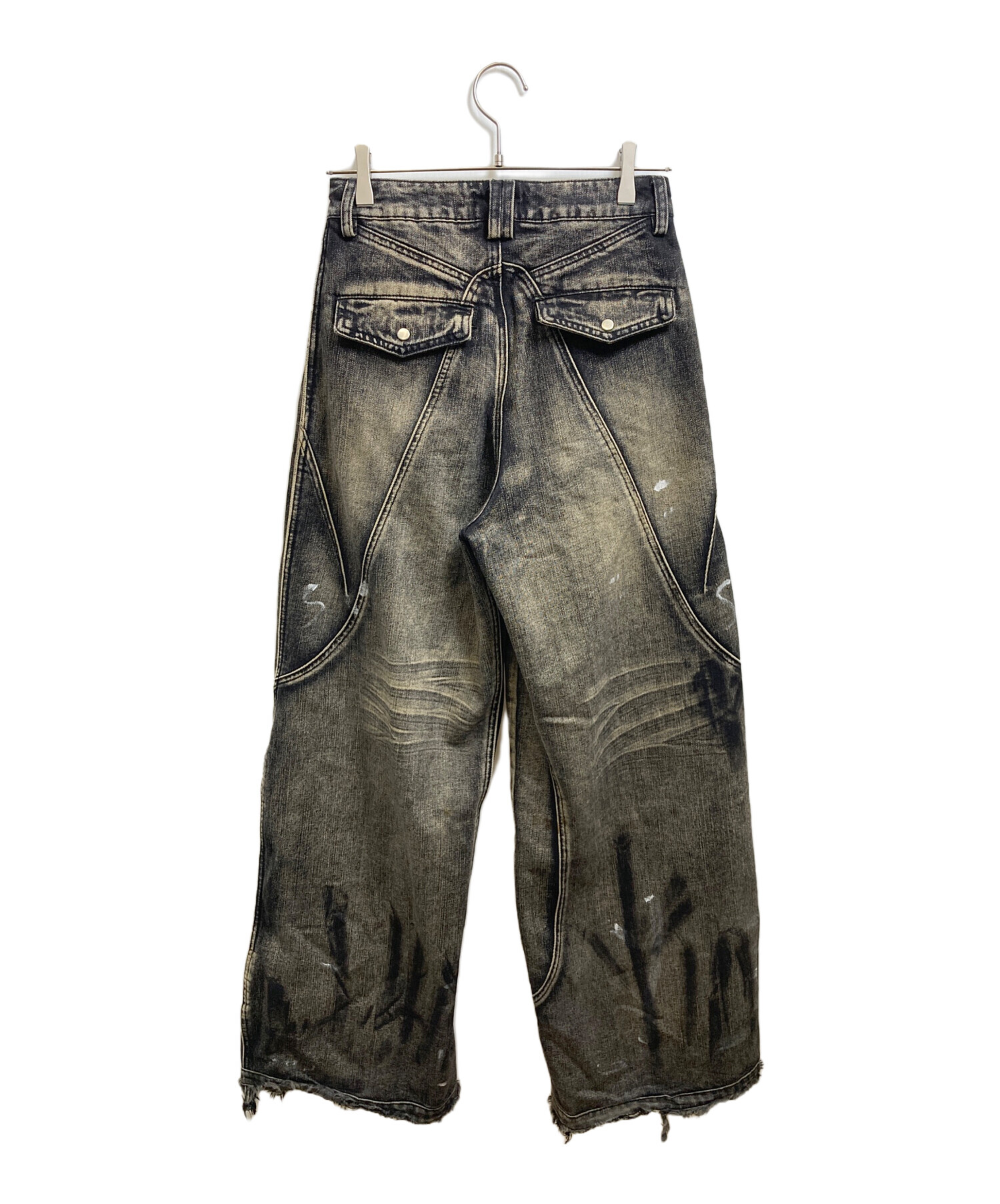 パンツ PersonSoul GRAFFITI CONTOUR JEANS 中古・古着通販】PERSONSOUL (パーソンソウル) Graffiti Jeans