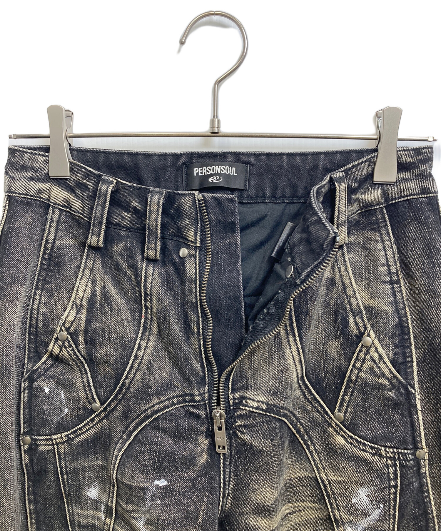 中古・古着通販】PERSONSOUL (パーソンソウル) Graffiti Jeans