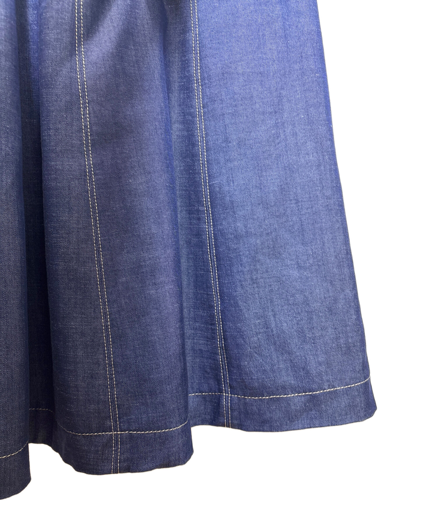 中古・古着通販】ANAYI (アナイ) ワンピース ネイビー サイズ:38