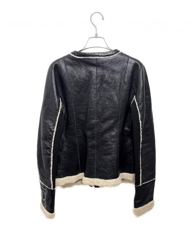 中古・古着通販】CHANEL (シャネル) ココマークシャーリングムートン