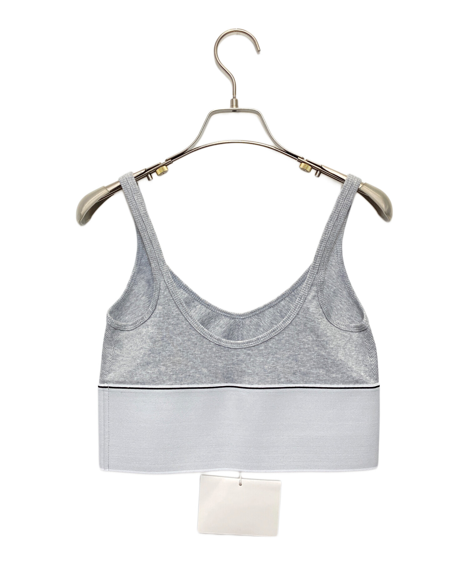 alexanderwang ブラトップ　グレー xs アレキサンダーワン 中古・古着通販】ALEXANDER WANG (アレキサンダー・ワン) タンクトップ