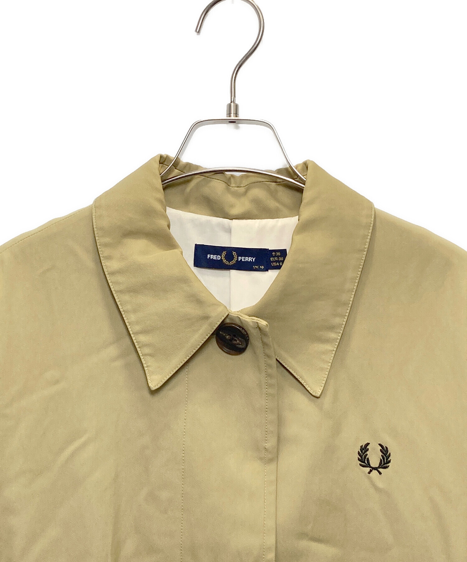 中古・古着通販】FRED PERRY (フレッドペリー) ステンカラーコート