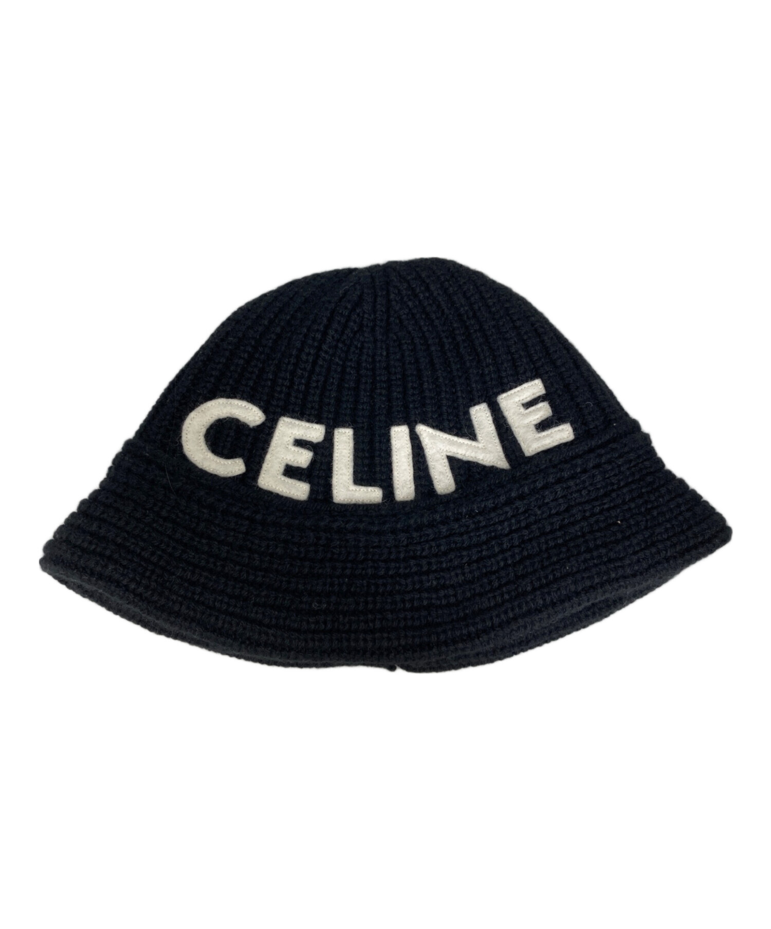 中古・古着通販】CELINE (セリーヌ) カシミヤロゴバケットハット