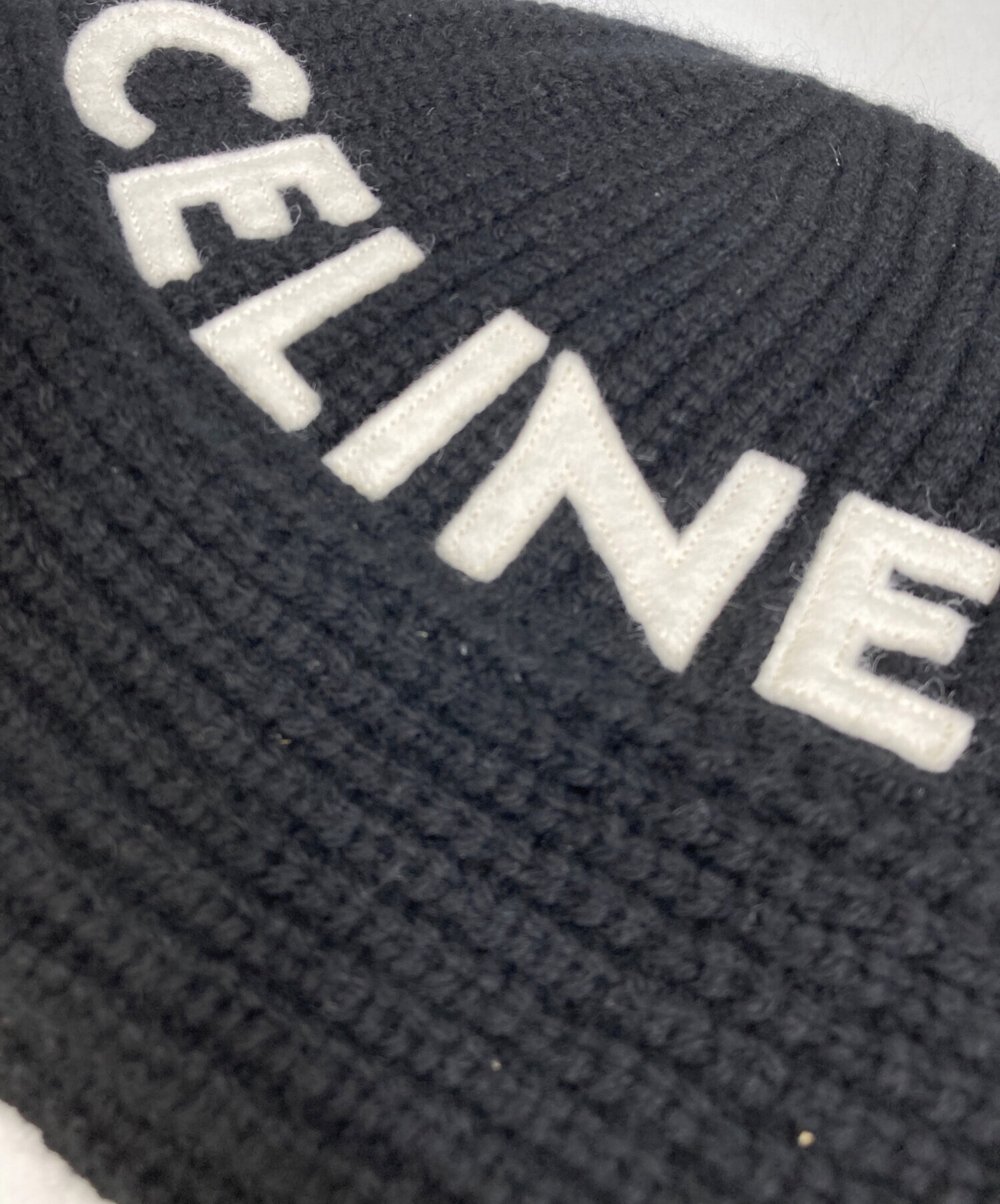 中古・古着通販】CELINE (セリーヌ) カシミヤロゴバケットハット