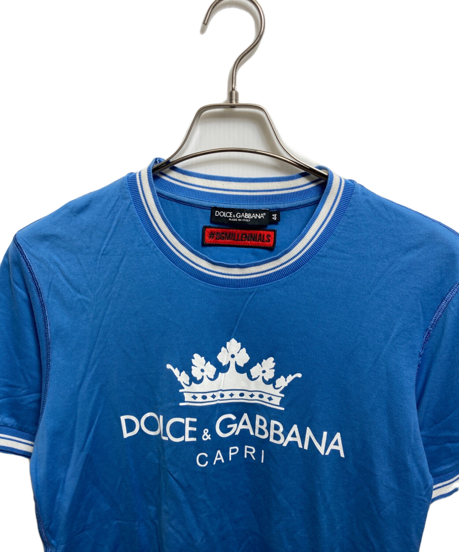DOLCE & GABBANA クラウンロゴ Tシャツ 中古・古着通販】DOLCE & GABBANA (ドルチェ＆ガッバーナ