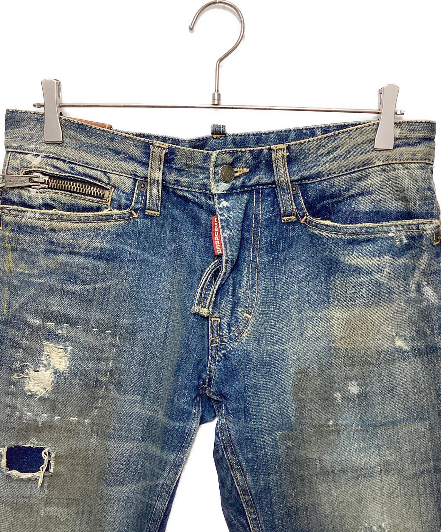 中古・古着通販】DSQUARED2 (ディースクエアード) デニムパンツ