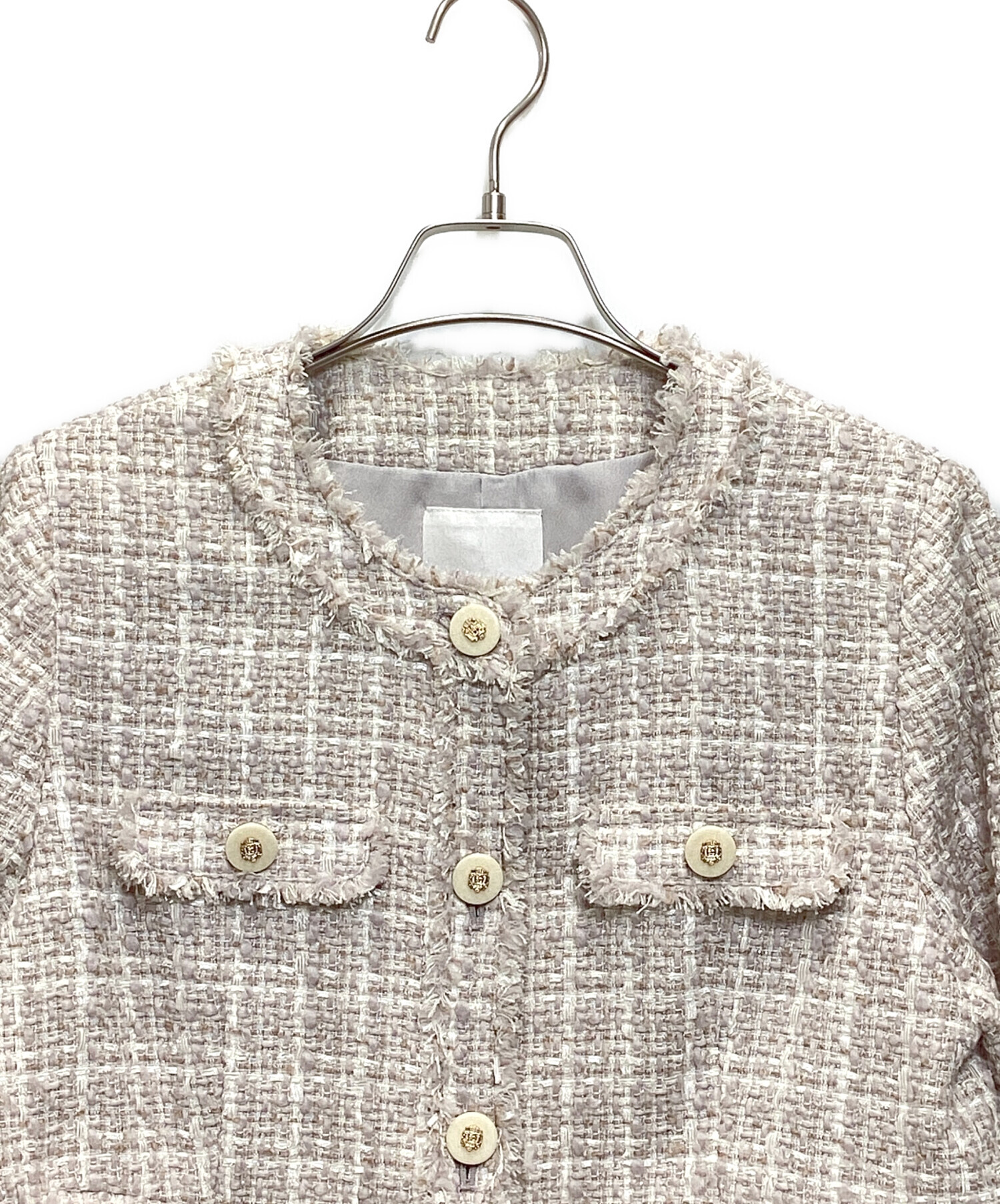 中古・古着通販】HER LIP TO (ハーリップトゥ) Grace Tweed Jacket