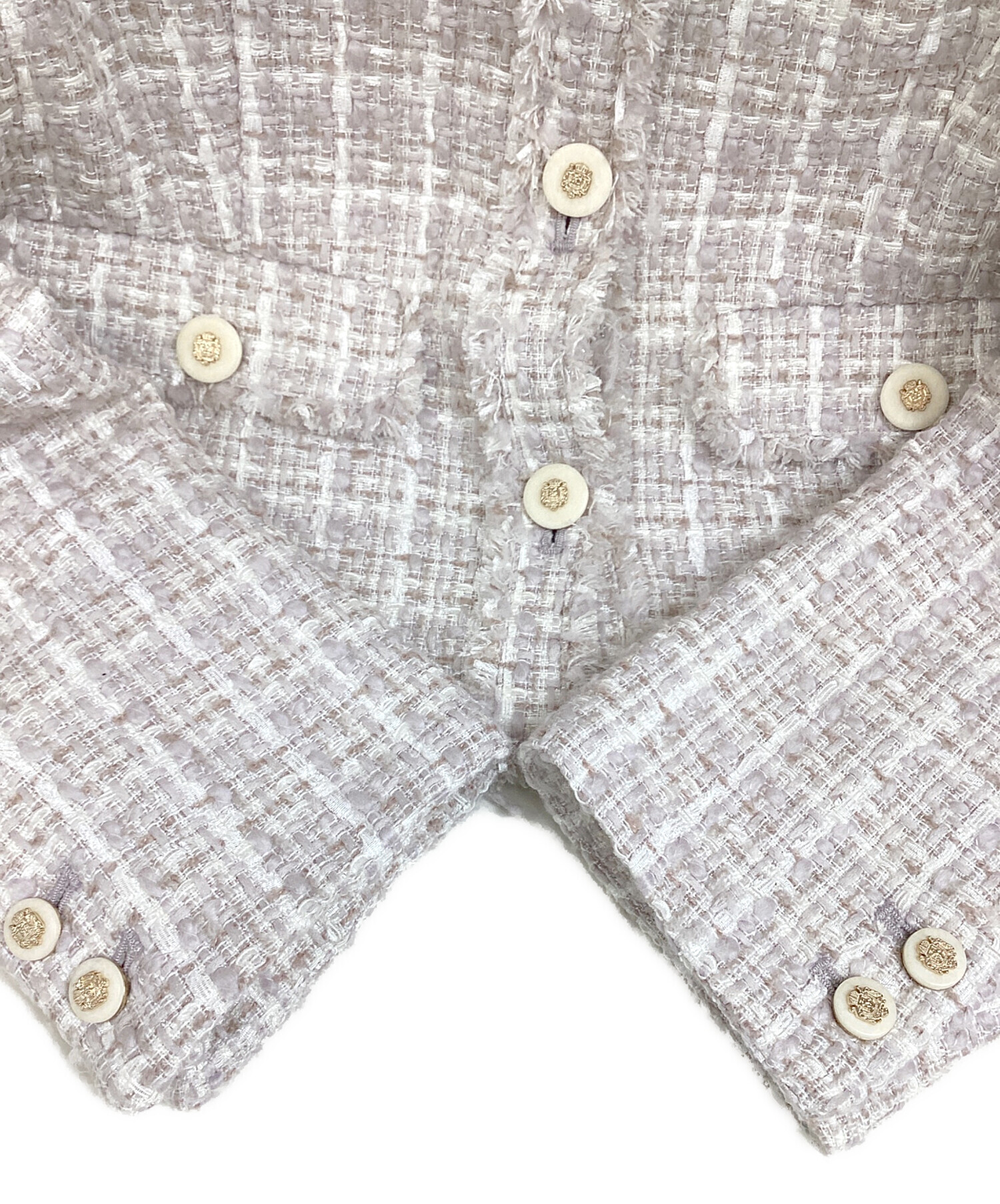 中古・古着通販】HER LIP TO (ハーリップトゥ) Grace Tweed Jacket