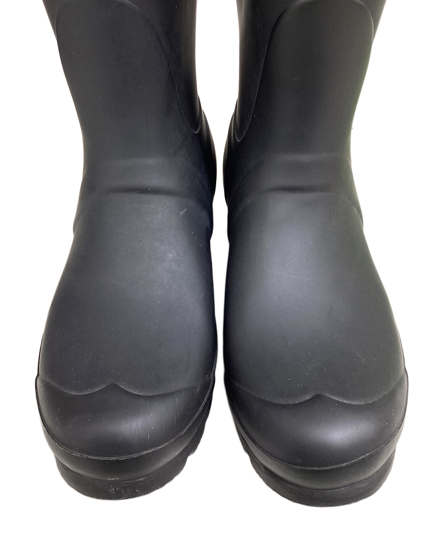 HUNTER レインブーツ ブラック UK4/US5M・6F/EU37 中古・古着通販】HUNTER (ハンター) レインブーツ ブラック サイズ:UK