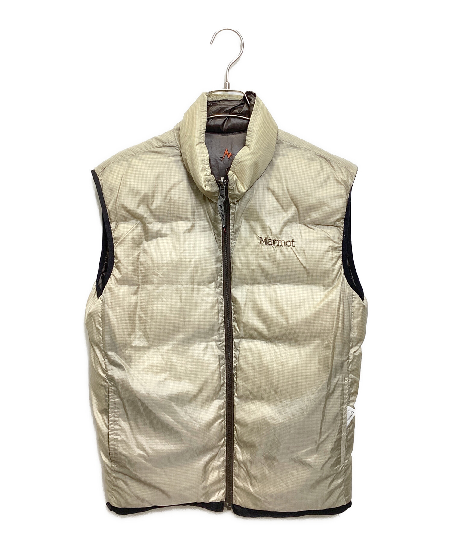 中古・古着通販】MARMOT (マーモット) ダウンベスト ブラウン サイズ:L