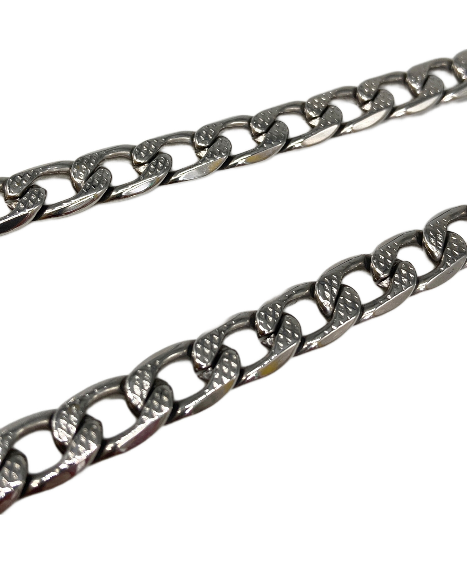 DIESEL ロゴ チェーン ネックレス 中古 中古・古着通販】DIESEL (ディーゼル) ロゴチェーンネックレス