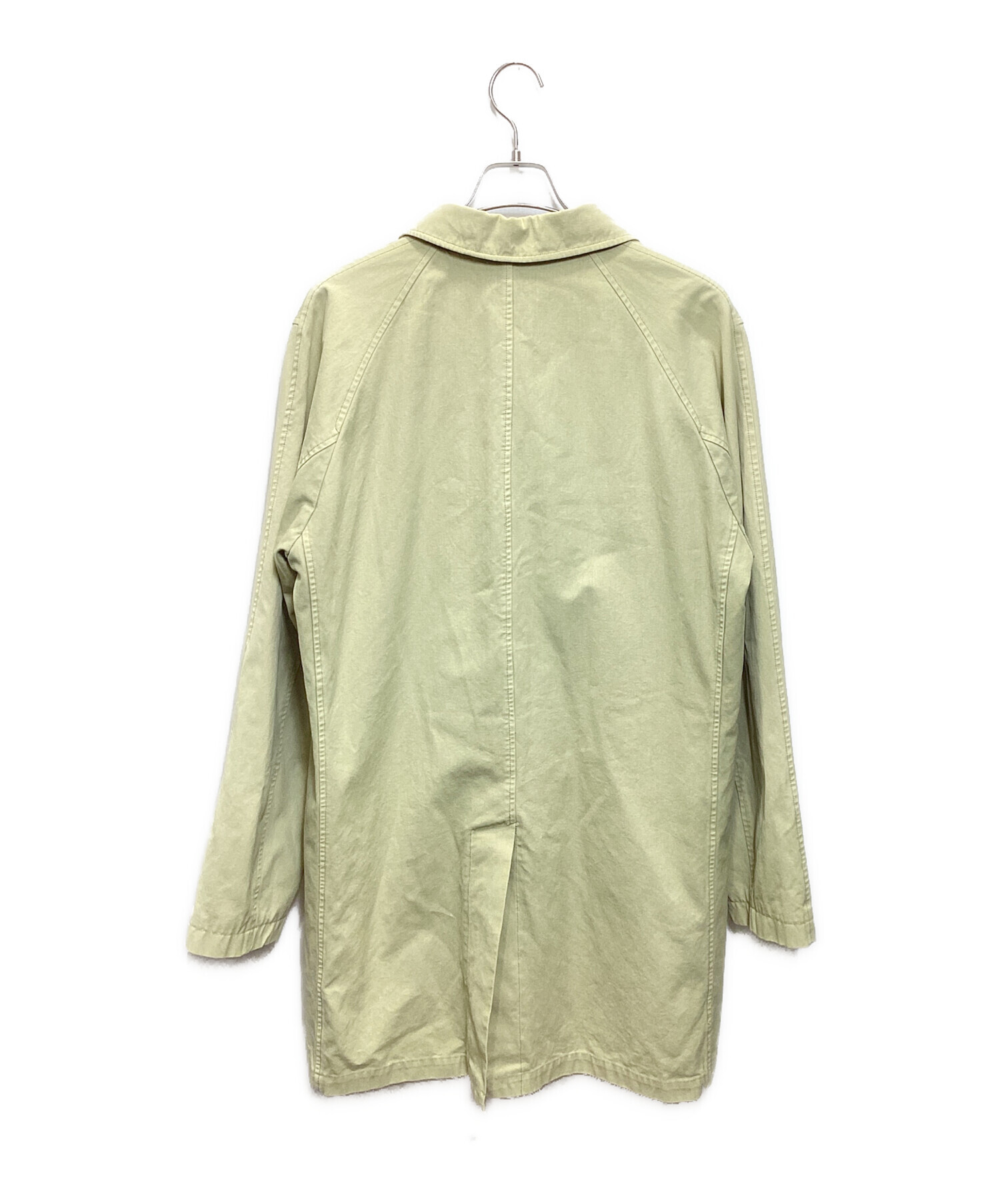 中古・古着通販】Ron Herman (ロンハーマン) ステンカラーコート 黄緑