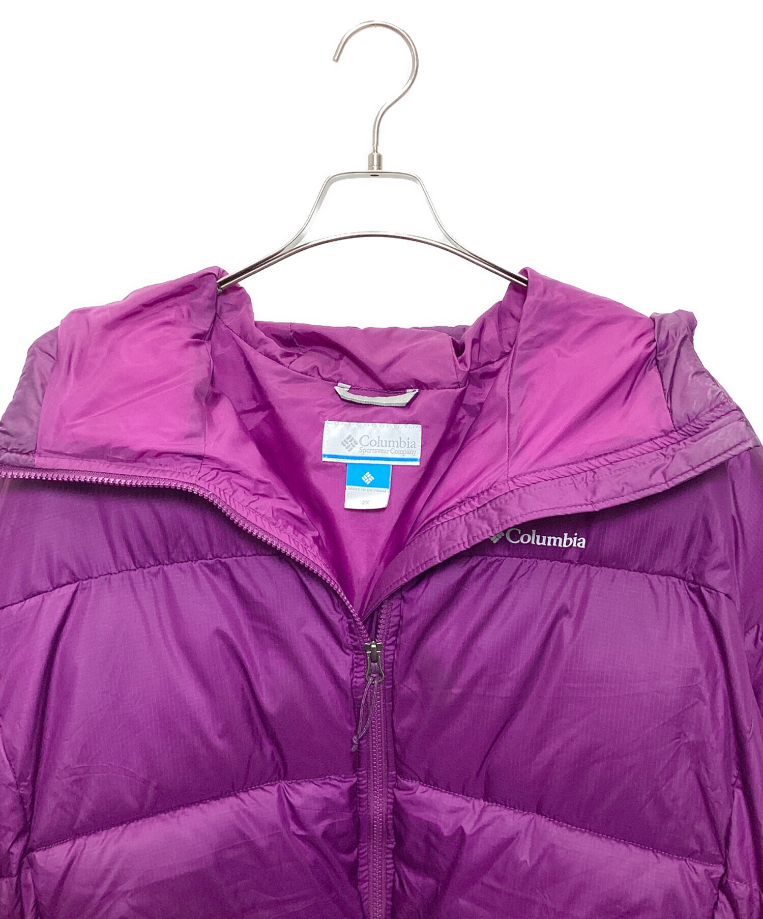 中古・古着通販】Columbia (コロンビア) 中綿ジャケット パープル 