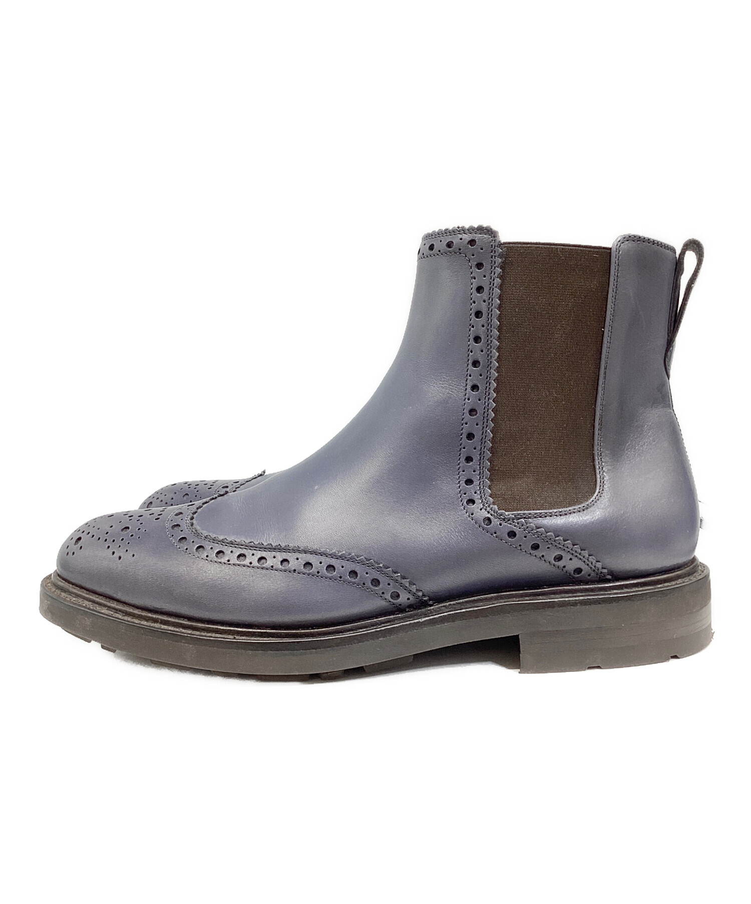 Salvatore Ferragamo フェラガモ　サイドゴアブーツ 中古・古着通販】Salvatore Ferragamo (サルヴァトーレ フェラガモ
