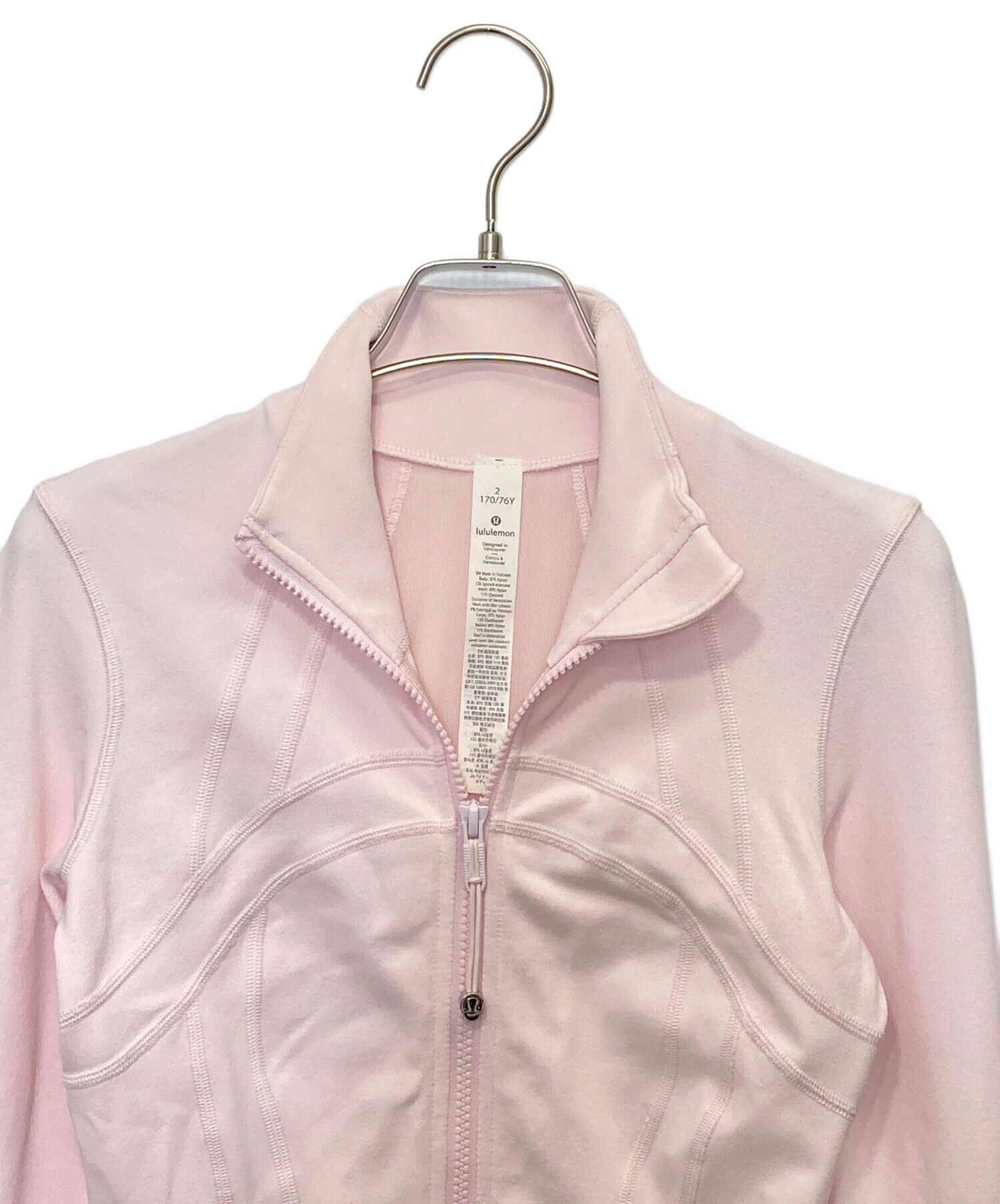 lululemon ルルレモン ジャケット ピンク 6 中古・古着通販】LULULEMON (ルルレモン) Define ジャケット ピンク