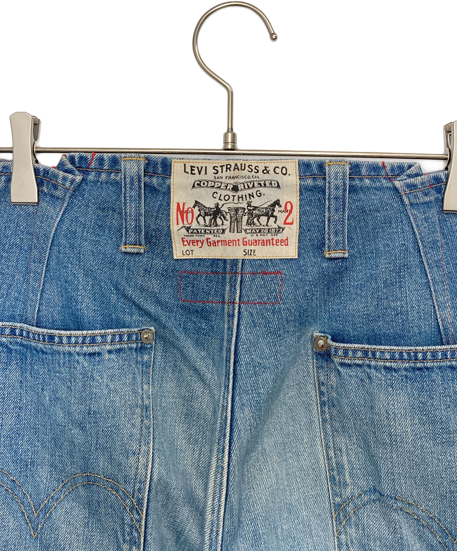 [名作]リーバイス コムデギャルソン JUNYAWATANABE オーバーオール 中古・古着通販】LEVI'S (リーバイス) COMME des GARCONS JUNYA