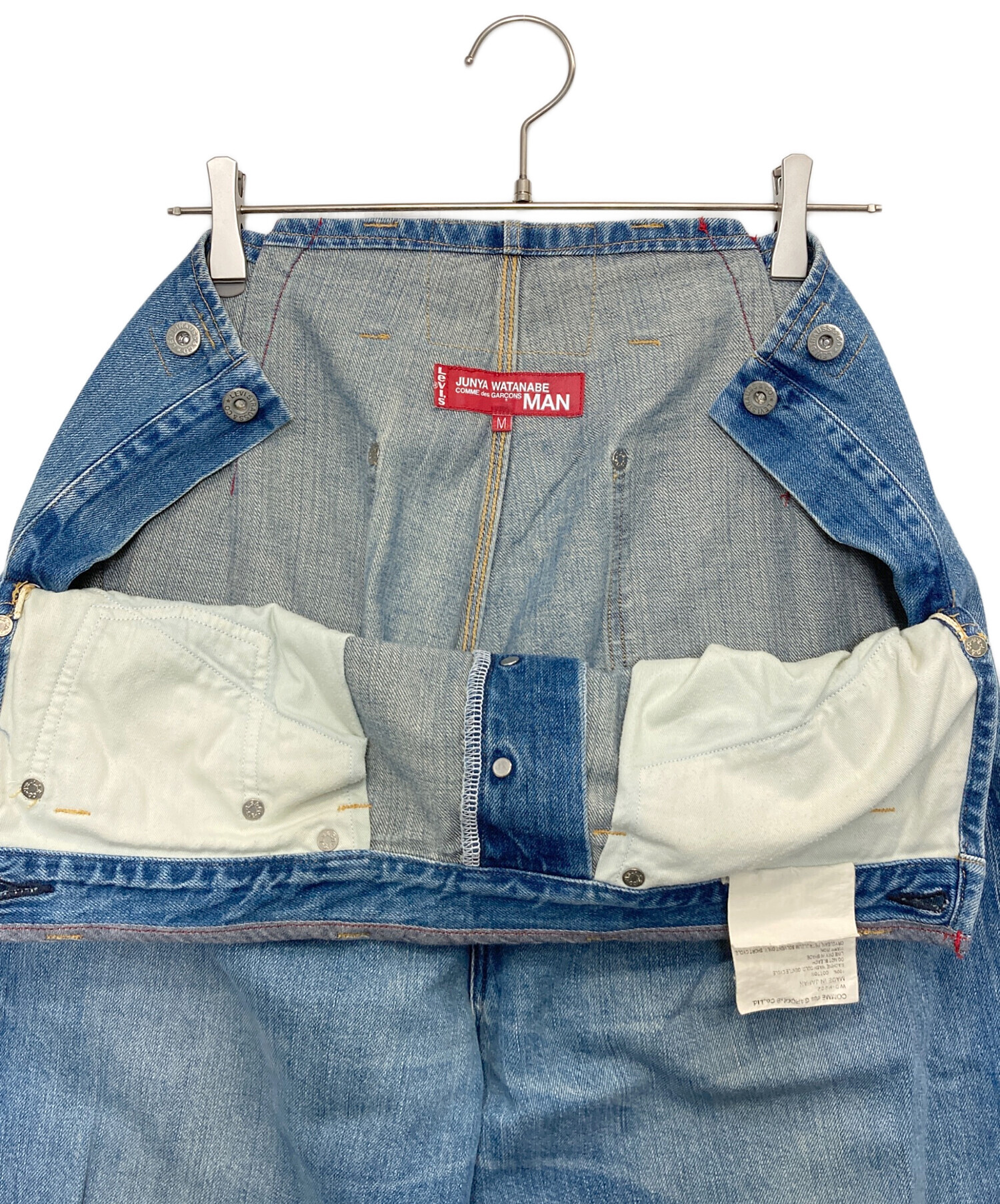 中古・古着通販】LEVI'S (リーバイス) COMME des GARCONS JUNYA