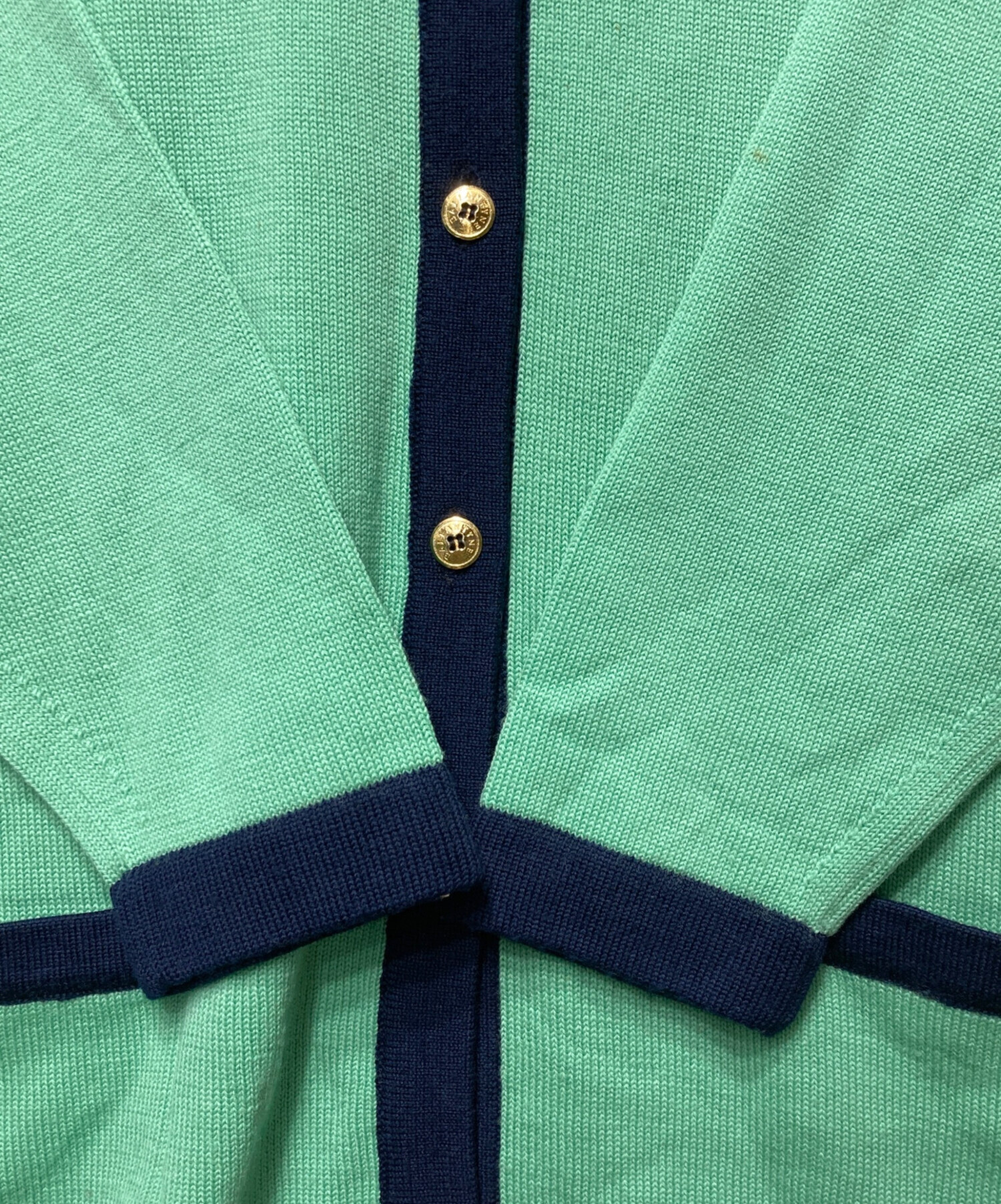 中古・古着通販】BALLANTYNE (バランタイン) ウール金釦ニット