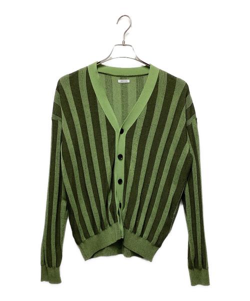 中古・古着通販】AROUSAL (アローサル) PLATED CARDIGAN グリーン