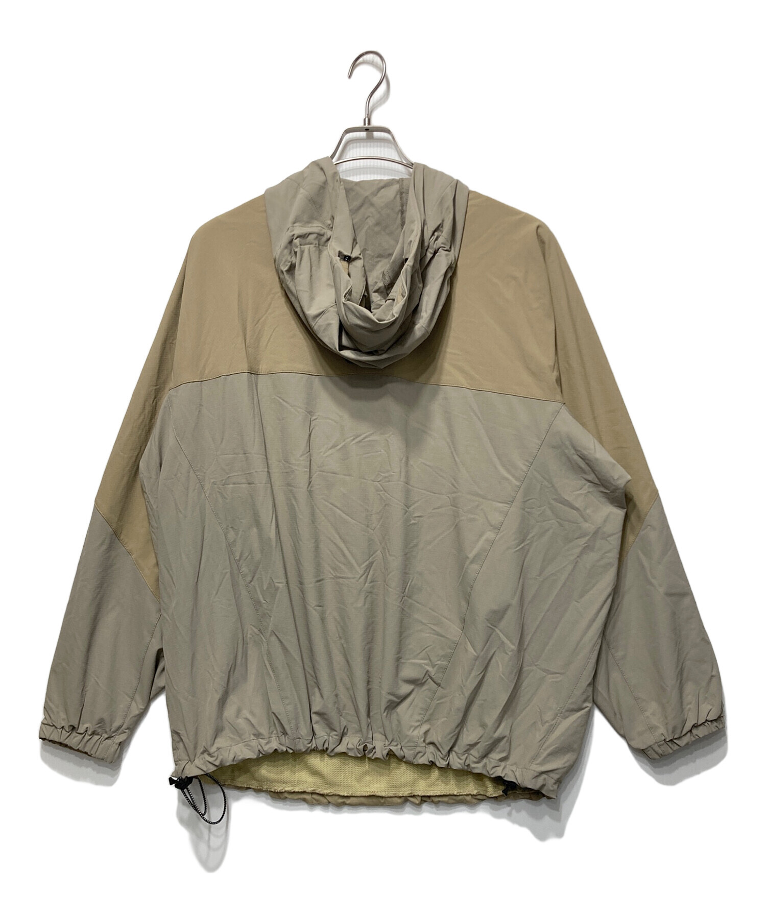 中古・古着通販】ACY (エイシー) NYLON ANORAK ベージュ｜ブランド