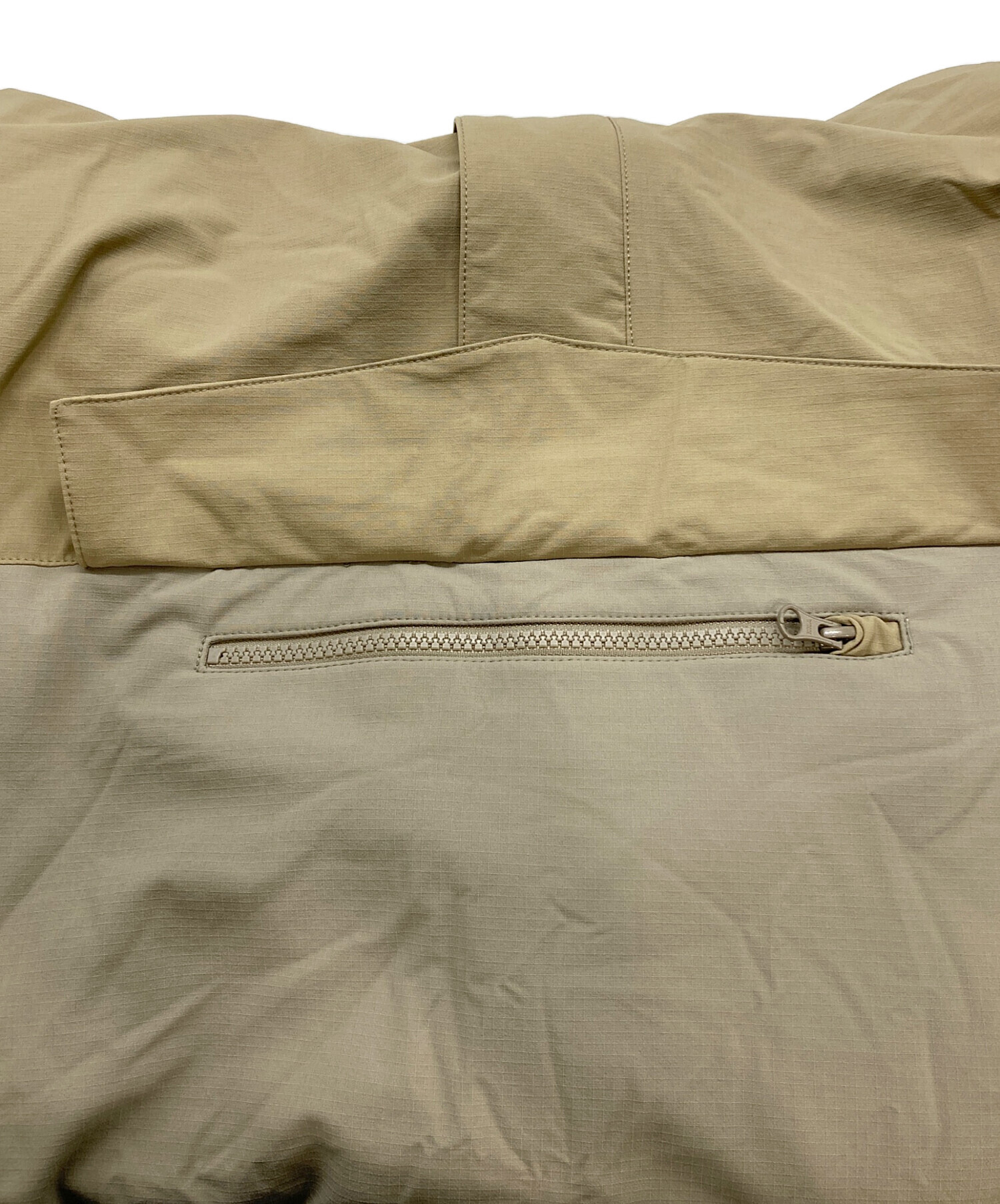 中古・古着通販】ACY (エイシー) NYLON ANORAK ベージュ｜ブランド