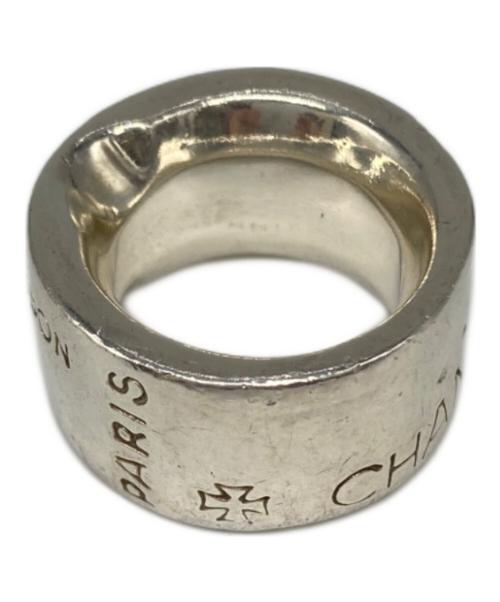 中古・古着通販】CHANEL (シャネル) ロゴカンボンリング シルバー