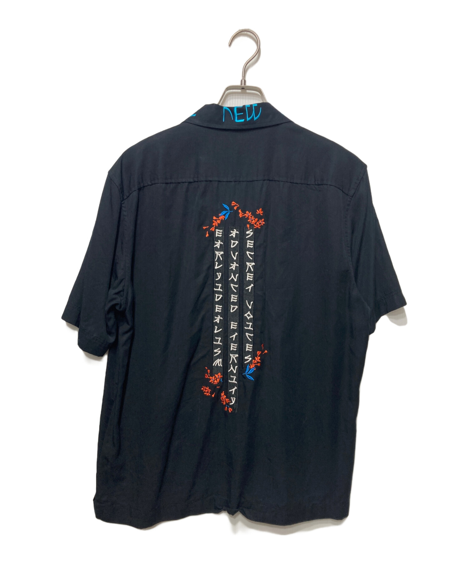 中古・古着通販】DIESEL (ディーゼル) オープンカラーシャツ ブラック 