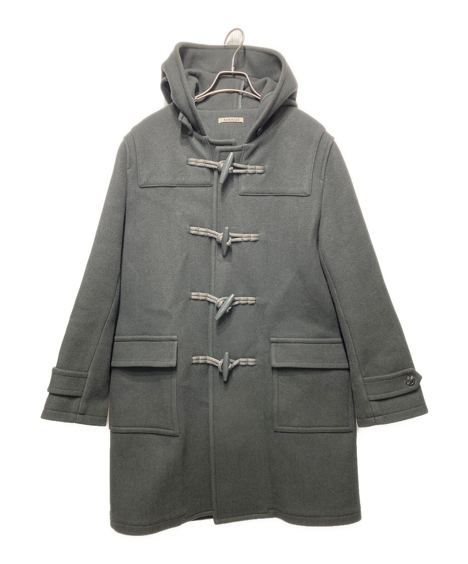 Auralee AURALEE HEAVY MELTON DUFFLE COAT 4 HEAVY MELTON DUFFLE 