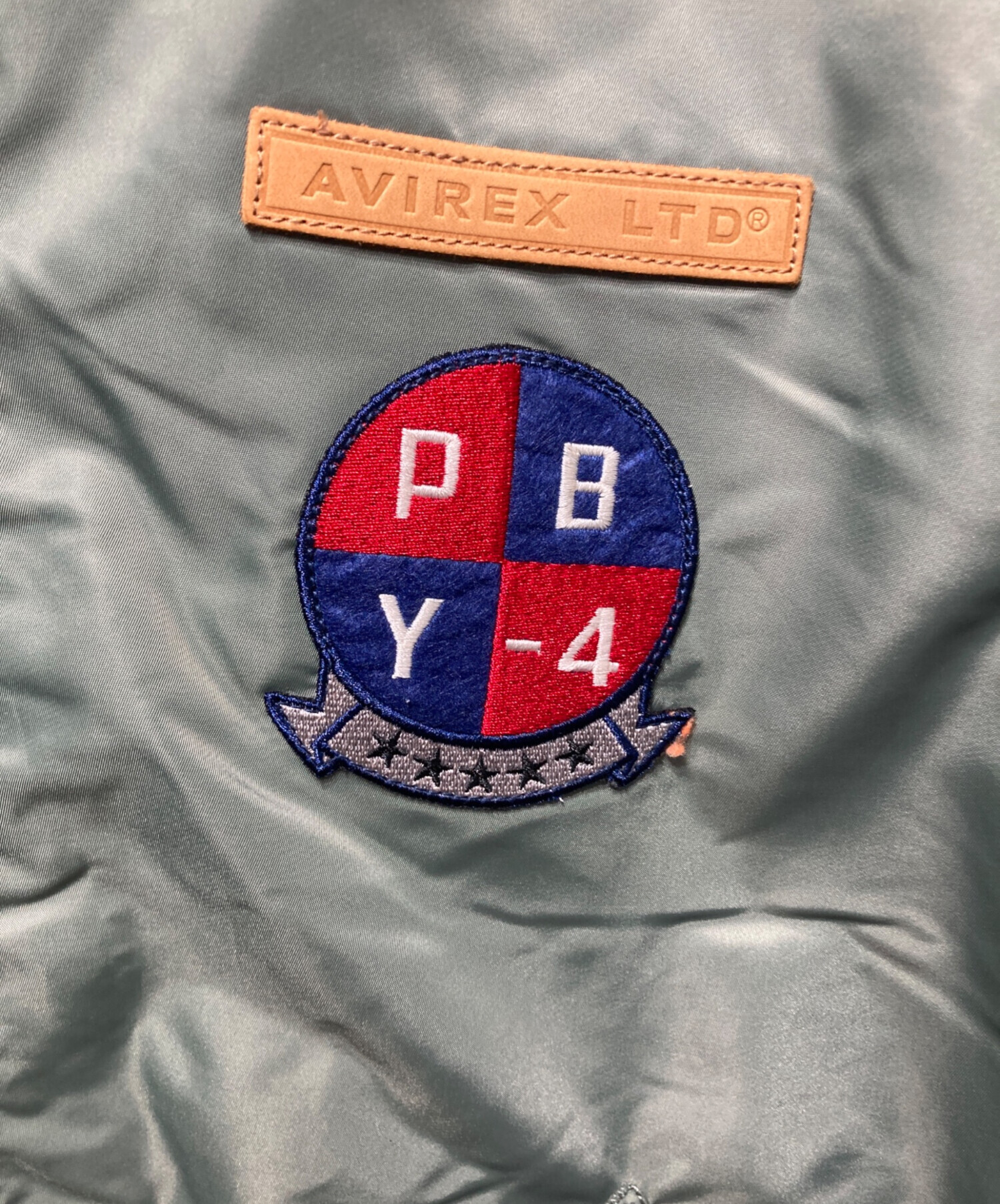 中古・古着通販】AVIREX (アヴィレックス) MA-1 SHARK HUNTER オリーブ