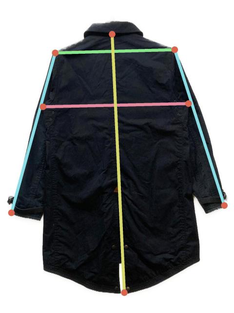 中古・古着通販】NEXUSVII (ネクサスセブン) DELTA FISH-TAIL COAT