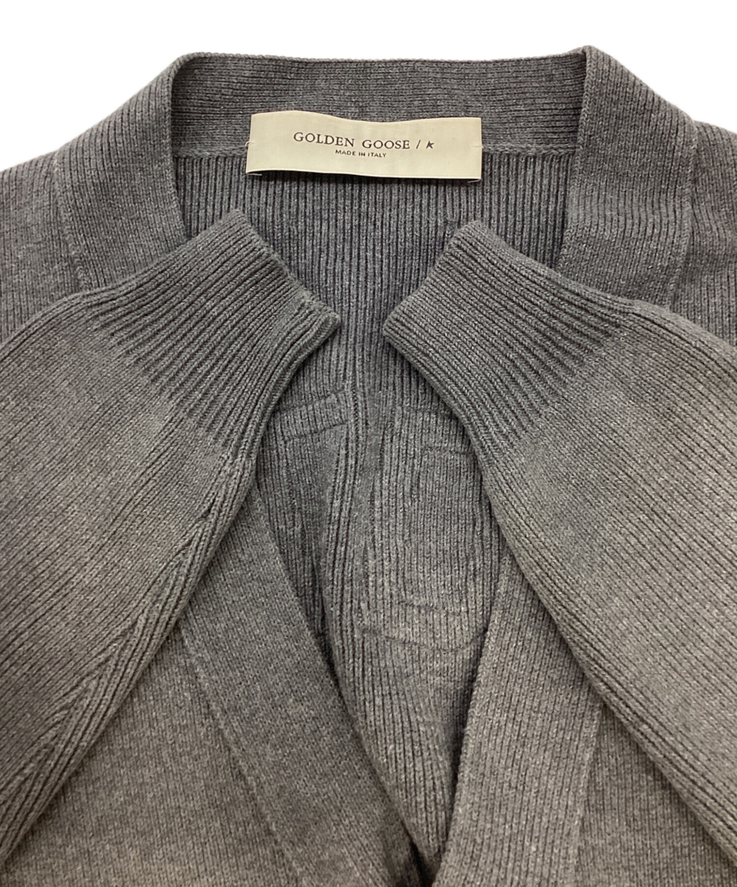 中古・古着通販】GOLDEN GOOSE (ゴールデングース) ニットカーディガン