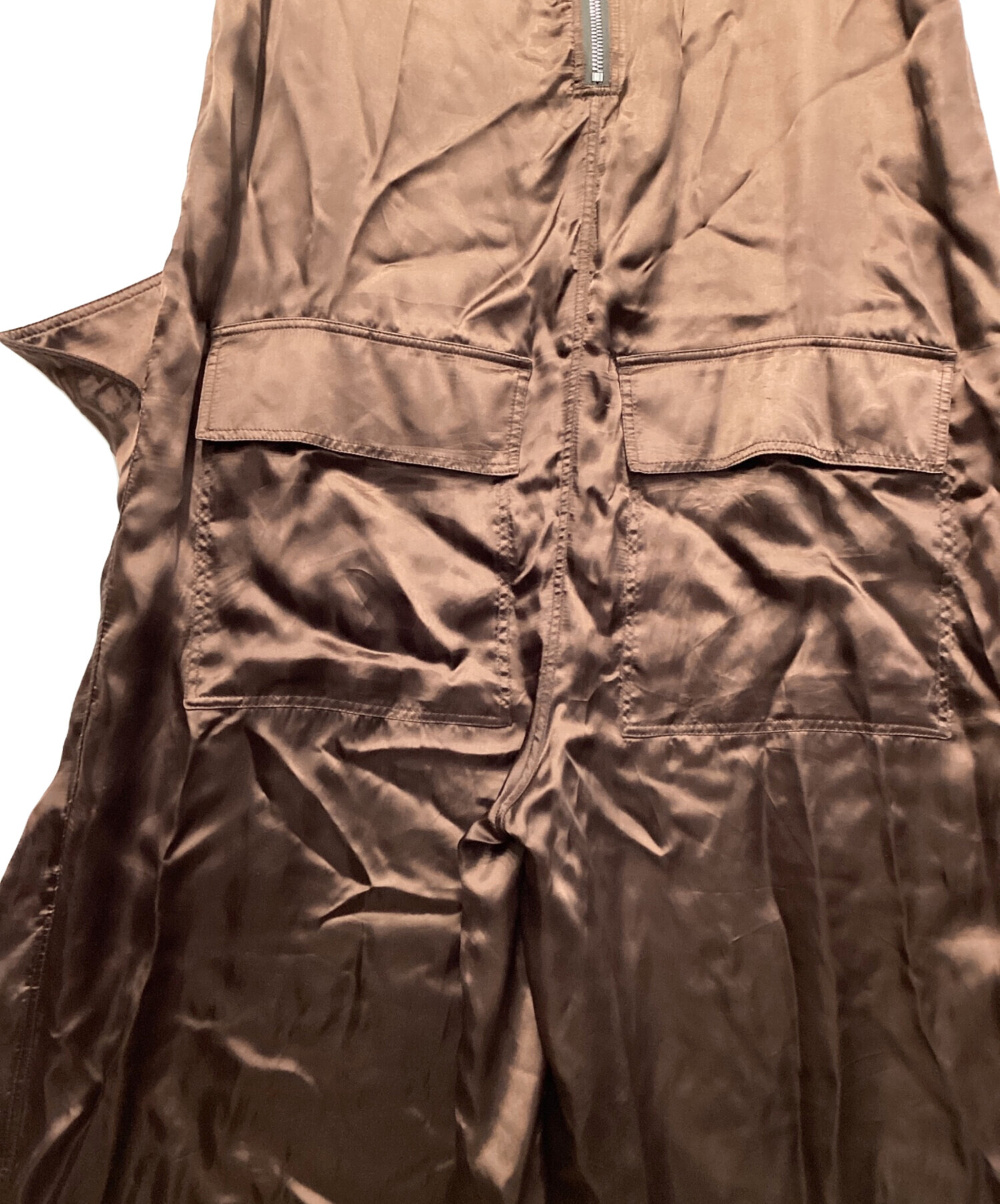中古・古着通販】RICK OWENS (リックオウエンス) Satin Fluid Jumpsuit