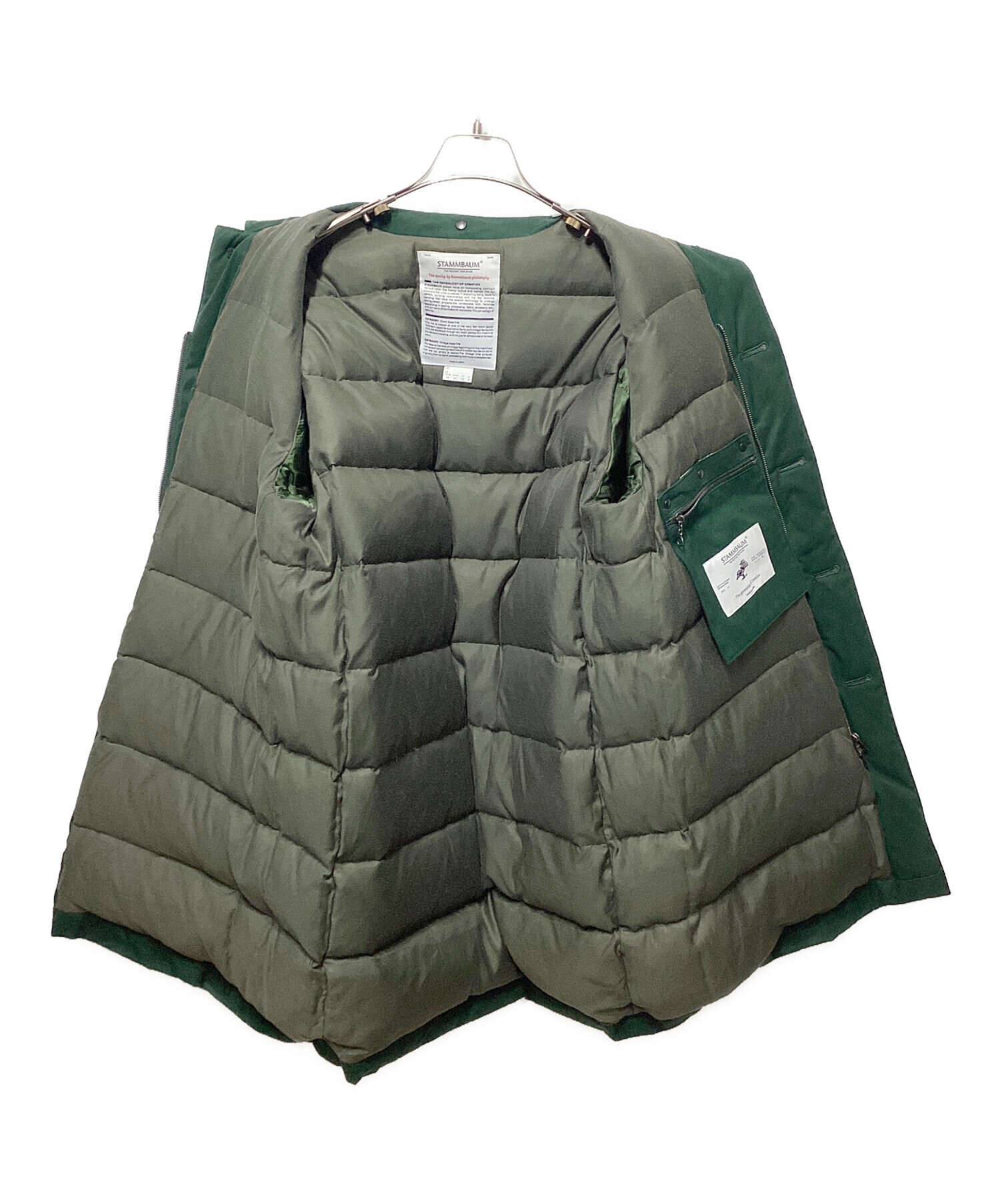 中古・古着通販】STAMMBAUM (シュタンバウム) ファー付ダウン 
