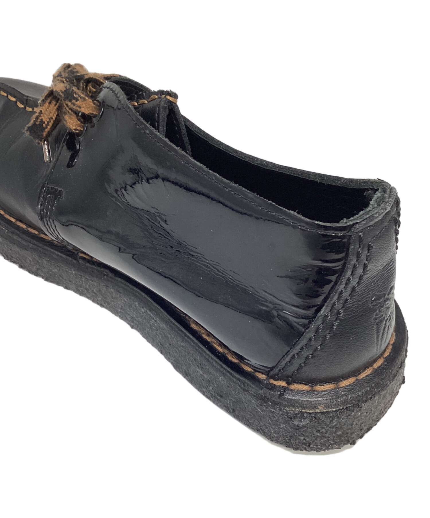 中古　Clarks◆シューズ/BLK 中古・古着通販】CLARKS (クラークス) Desert Trek Patta ブラック