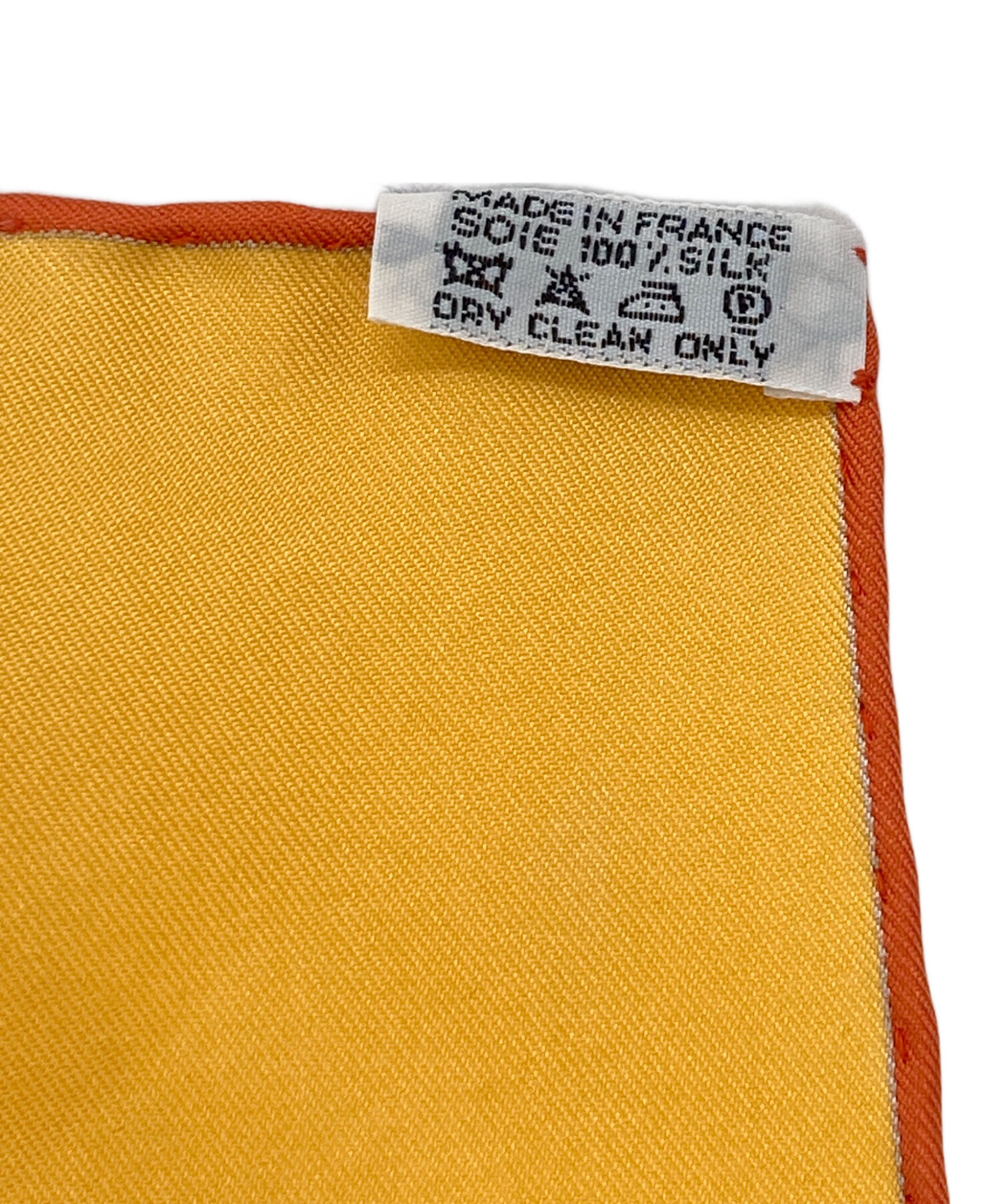 中古・古着通販】HERMES (エルメス) カレ90スカーフ オレンジ