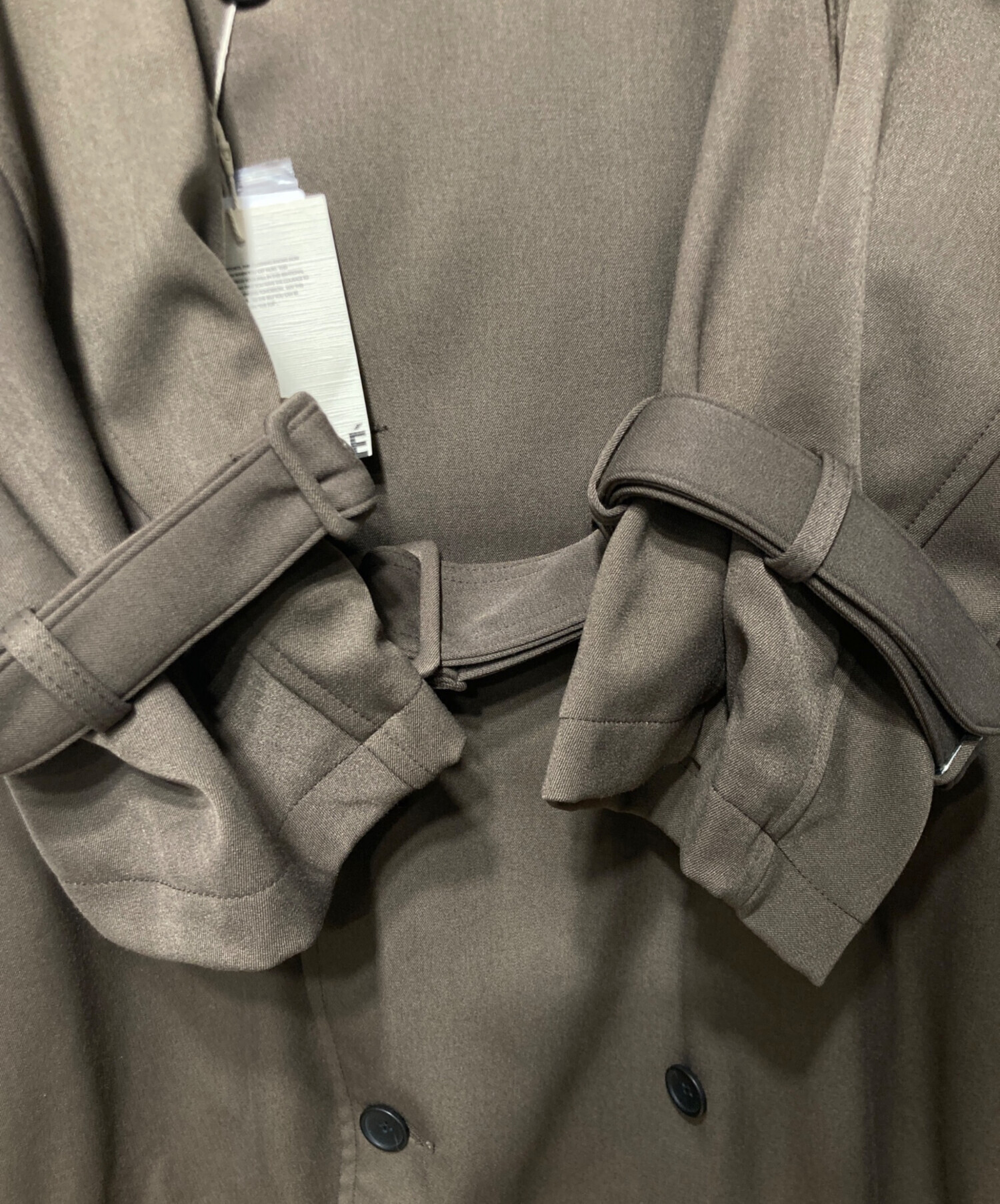 中古・古着通販】THE TOE (ザ・トゥー) AVIGNON TRENCH COAT ブラウン