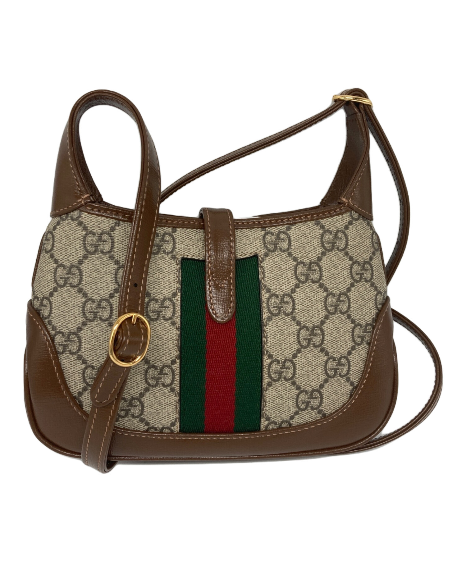 中古・古着通販】GUCCI (グッチ) ミニショルダーバッグ ベージュ